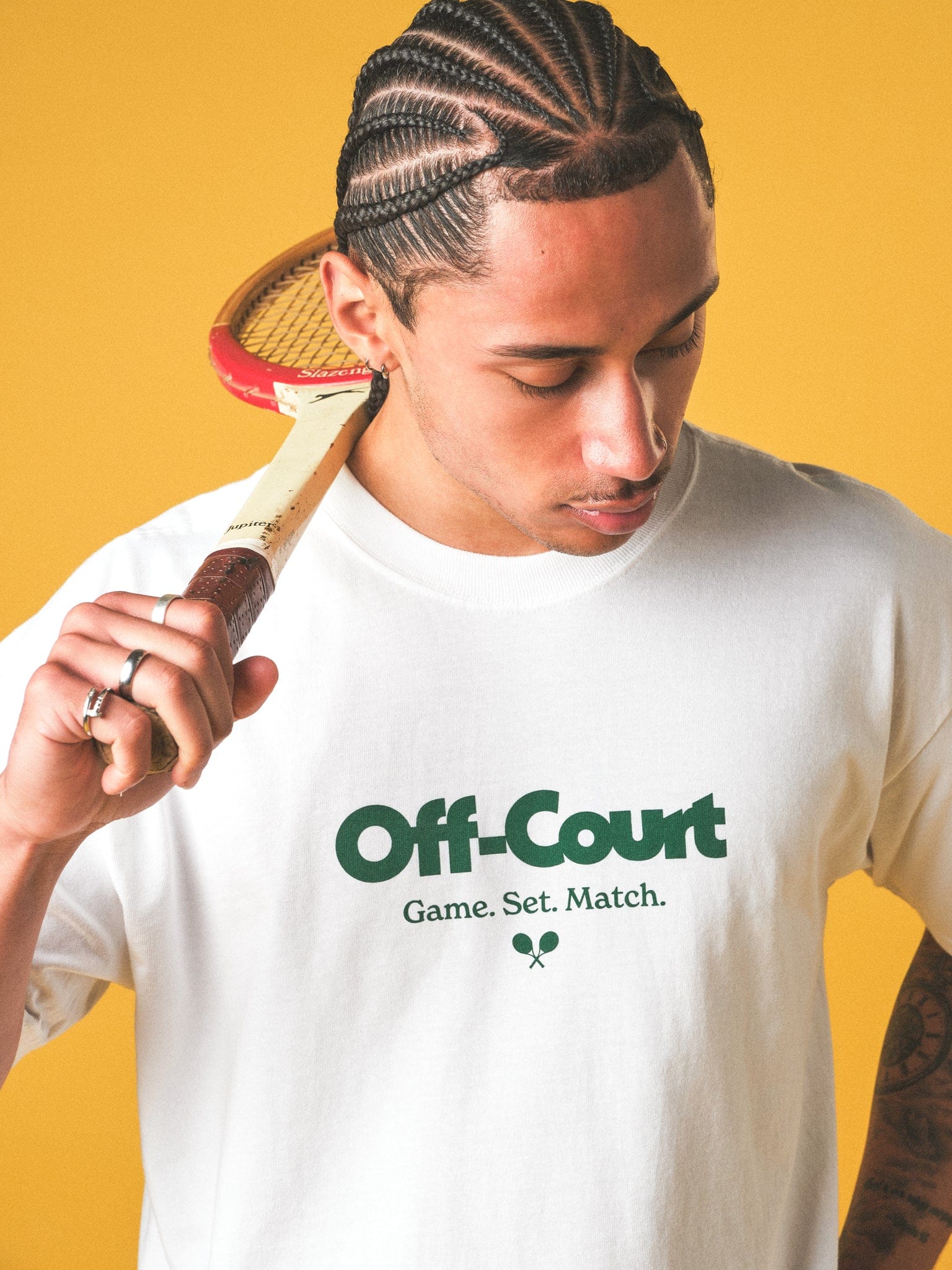 Vice 84 'Off-Court' Tee - White