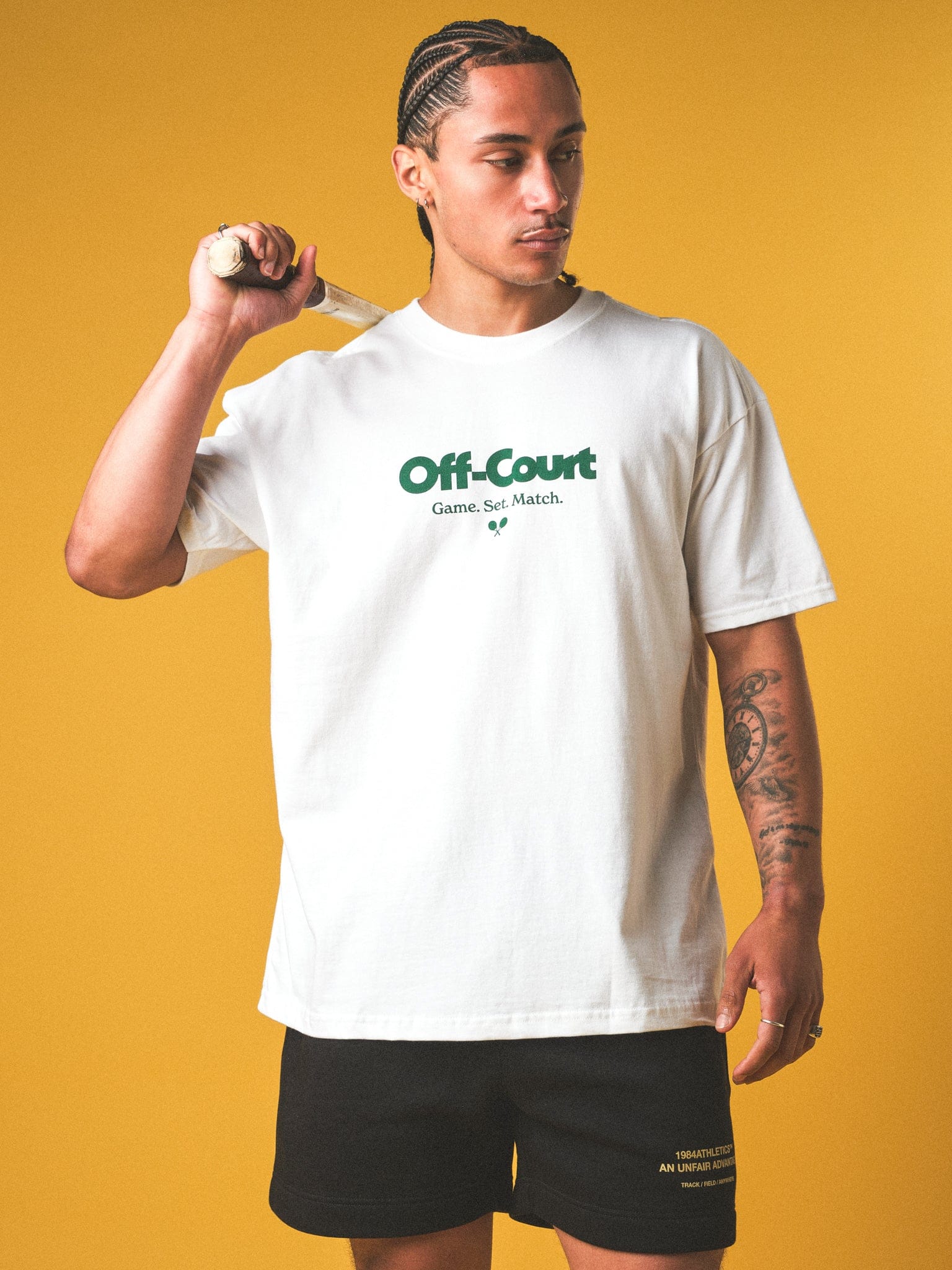 Vice 84 'Off-Court' Tee - White