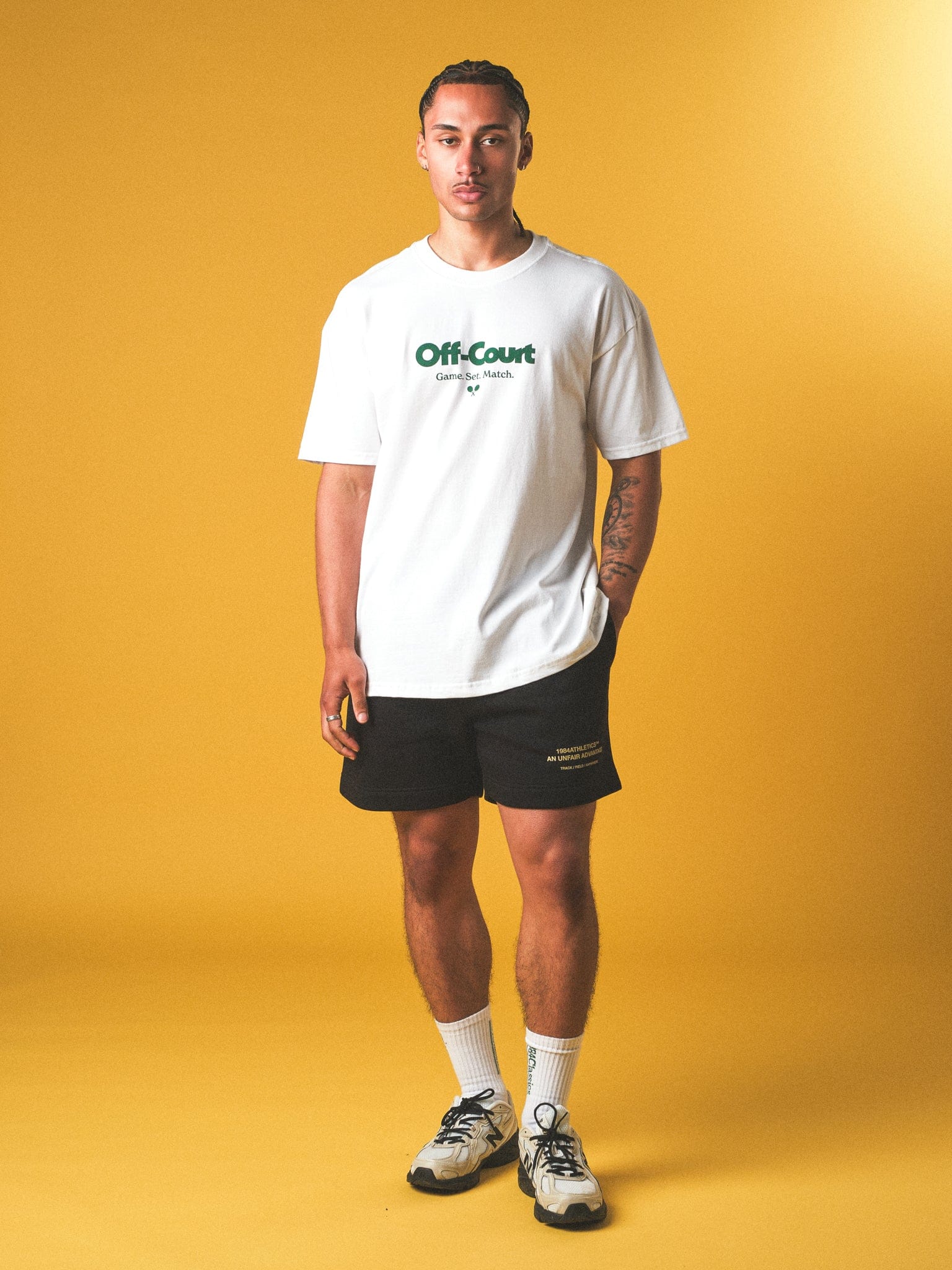 Vice 84 'Off-Court' Tee - White