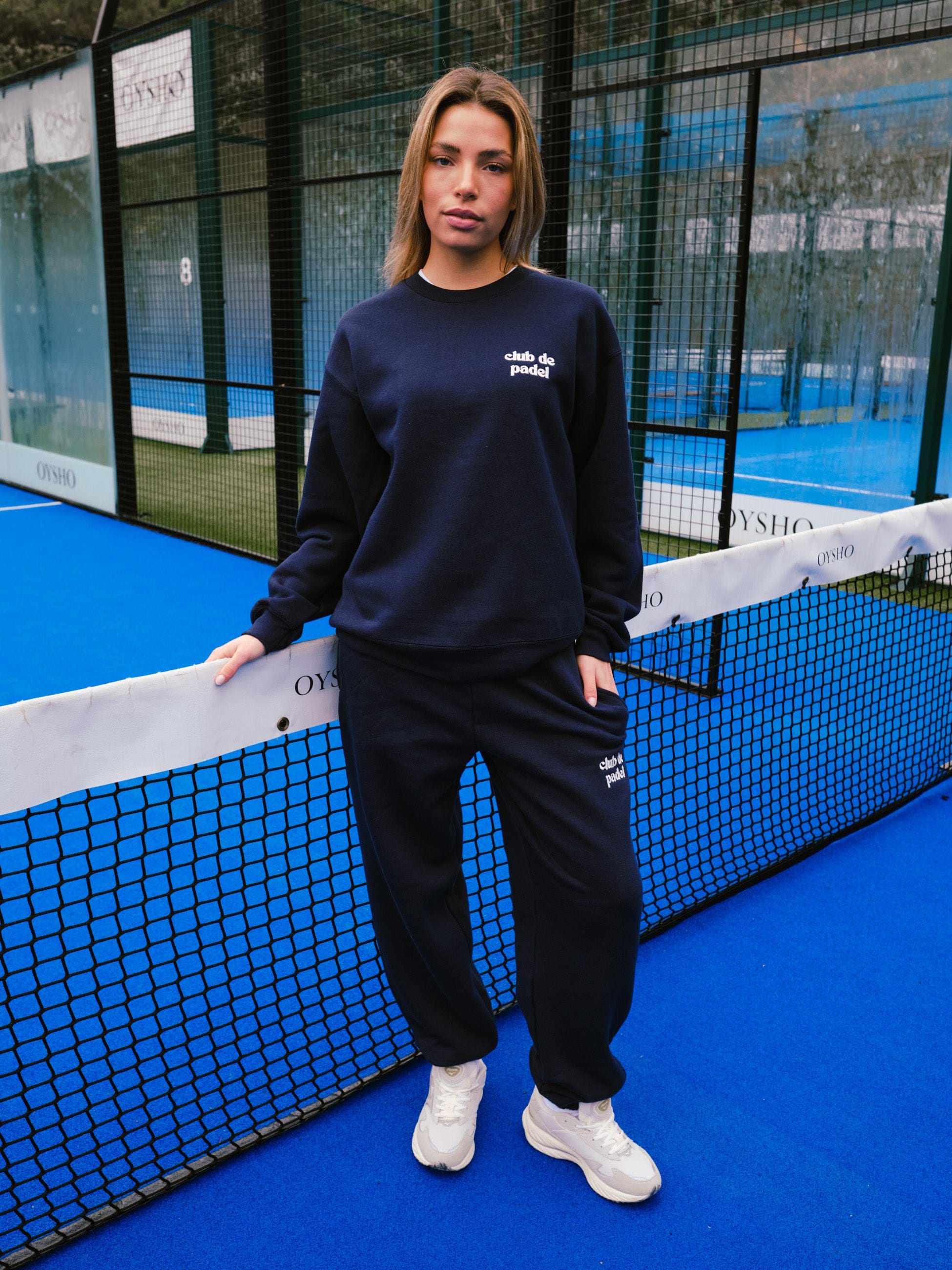 Club de Padel Uniform Sweater & Jogger Set - Navy