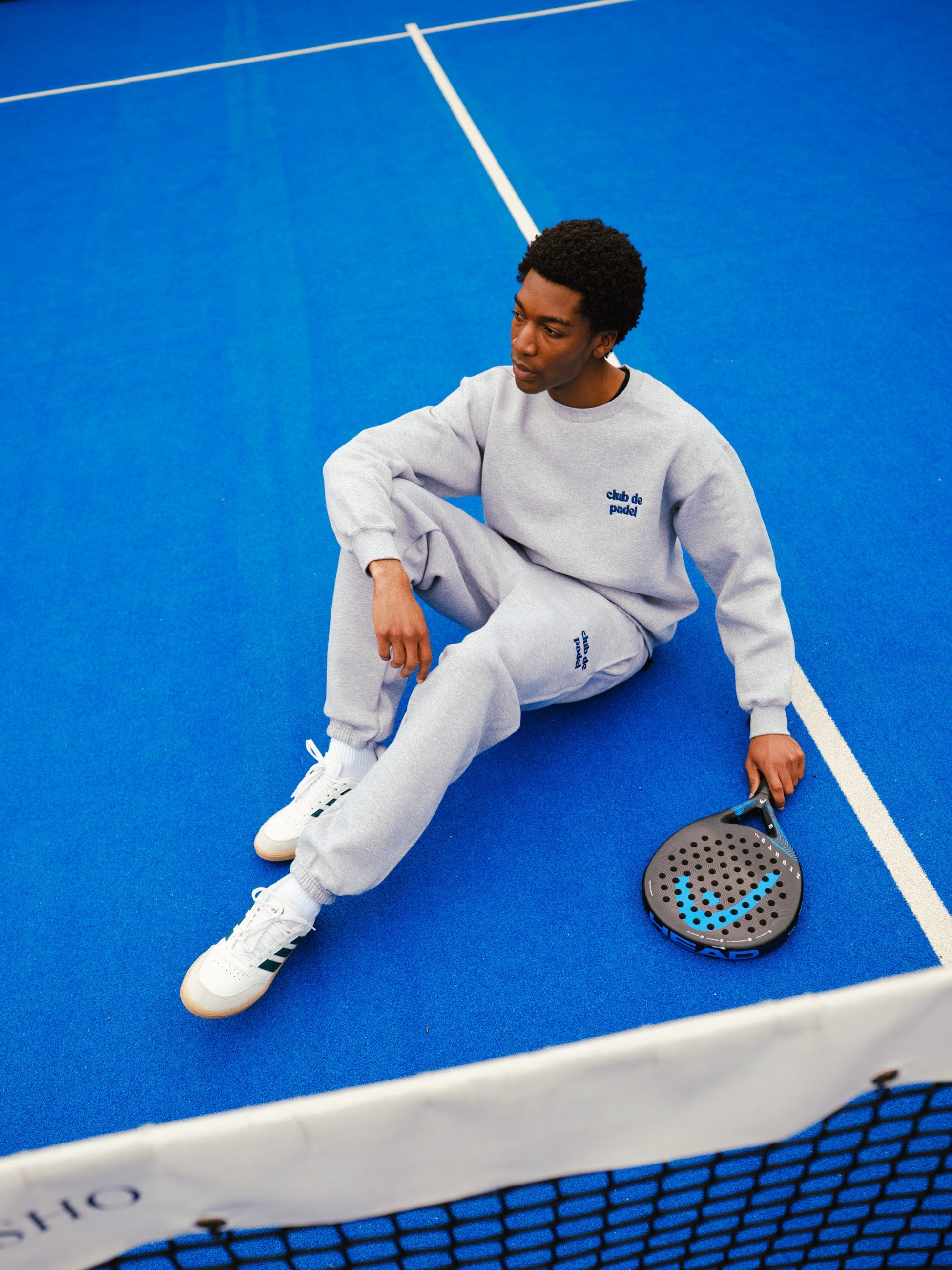Club de Padel Uniform Sweater & Jogger Set - Grey