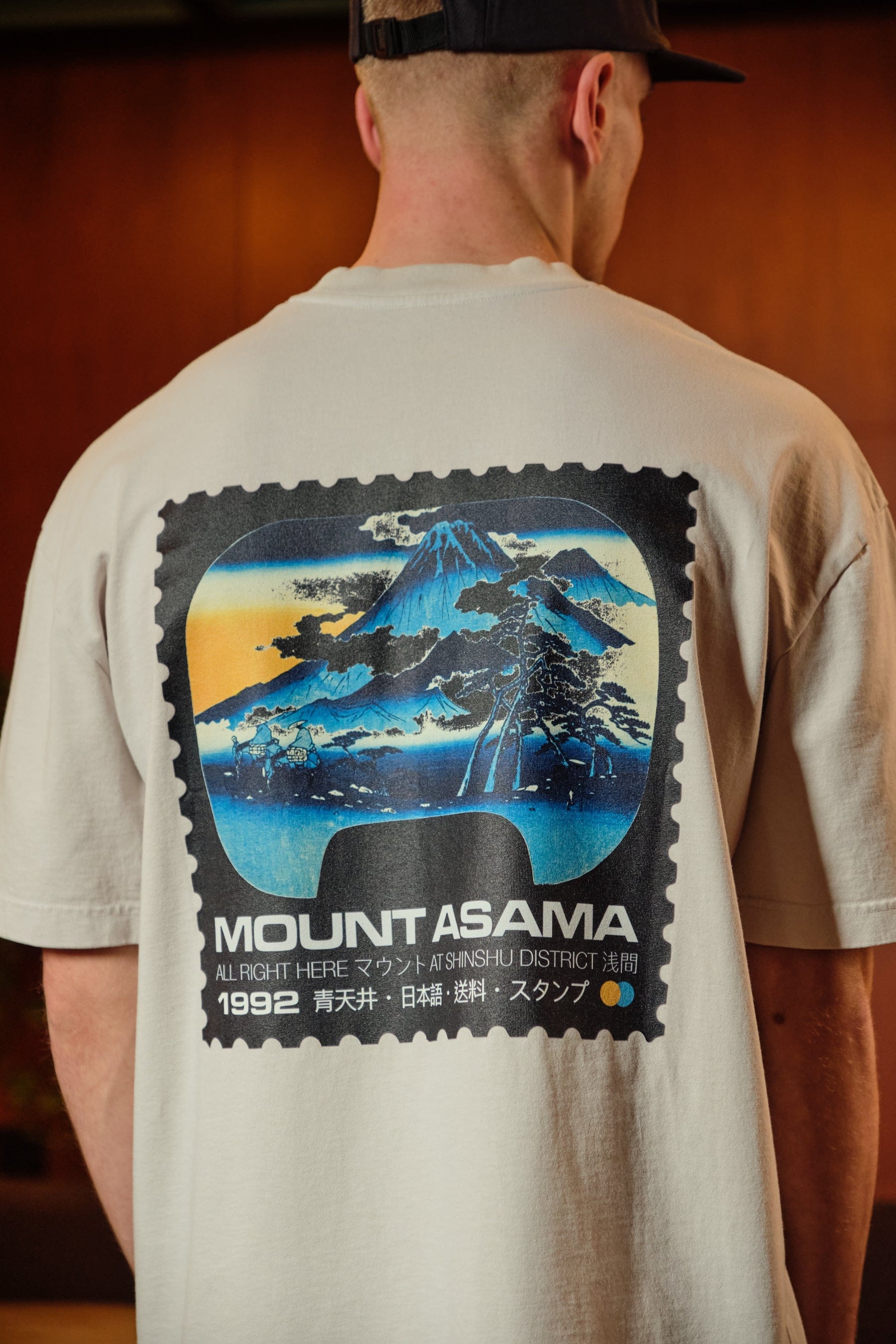 A Thousand Futures x GK 'Mount Asama' Tee - Sand