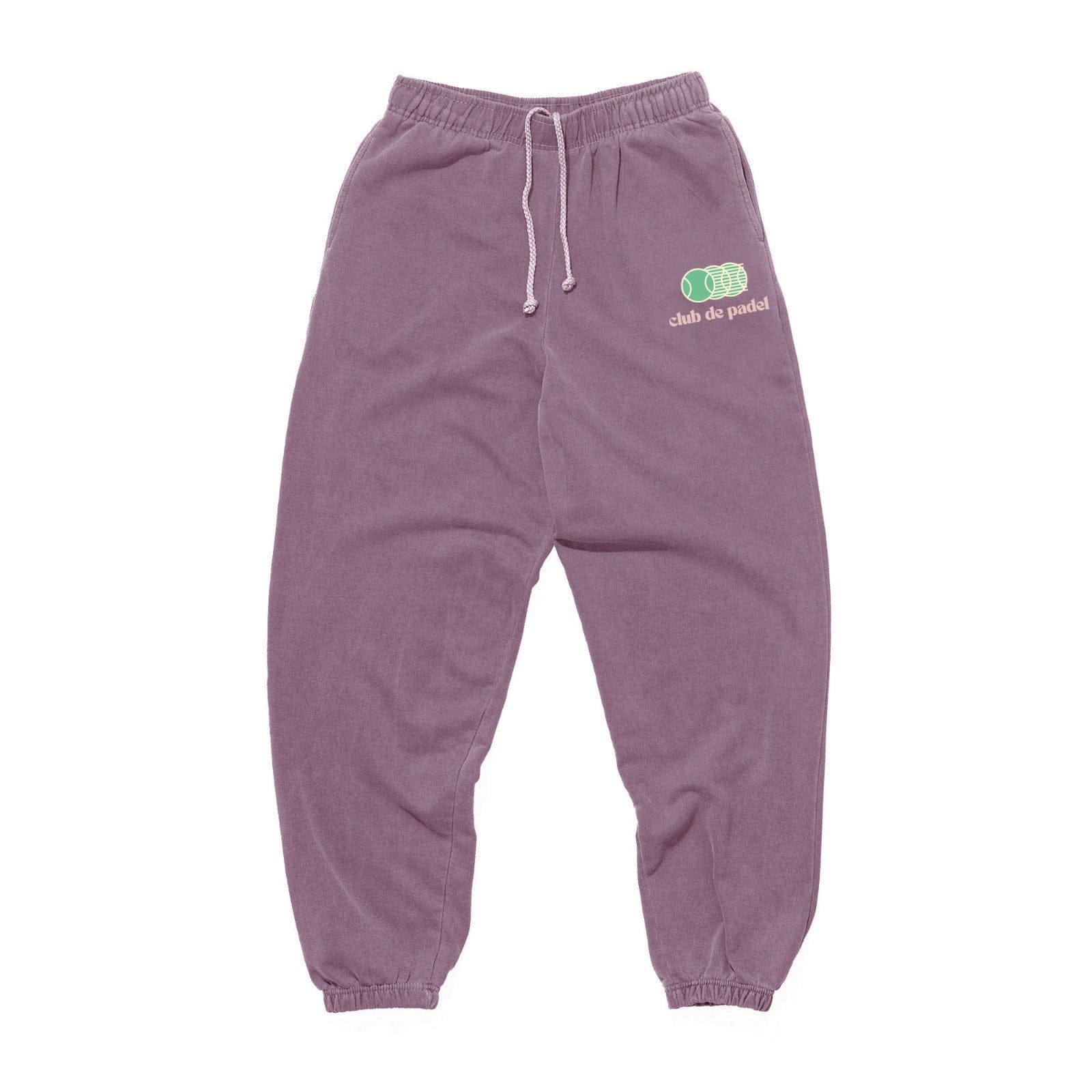 Club de Padel 'Vibora' Vintage Washed Joggers - Mauve