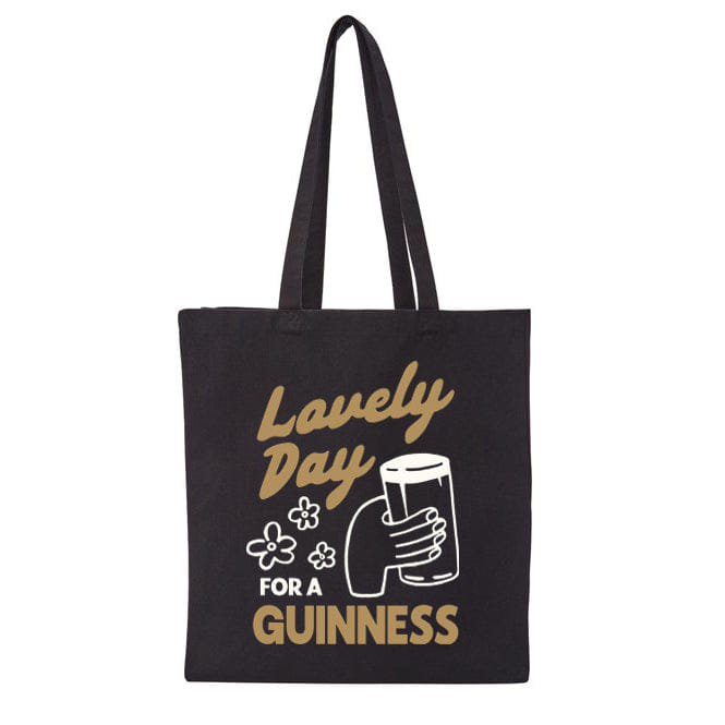 Guinness x UN:IK 'Cheers' Tote Bag - Black