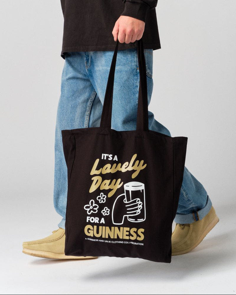 Guinness x UN:IK 'Cheers' Tote Bag - Black