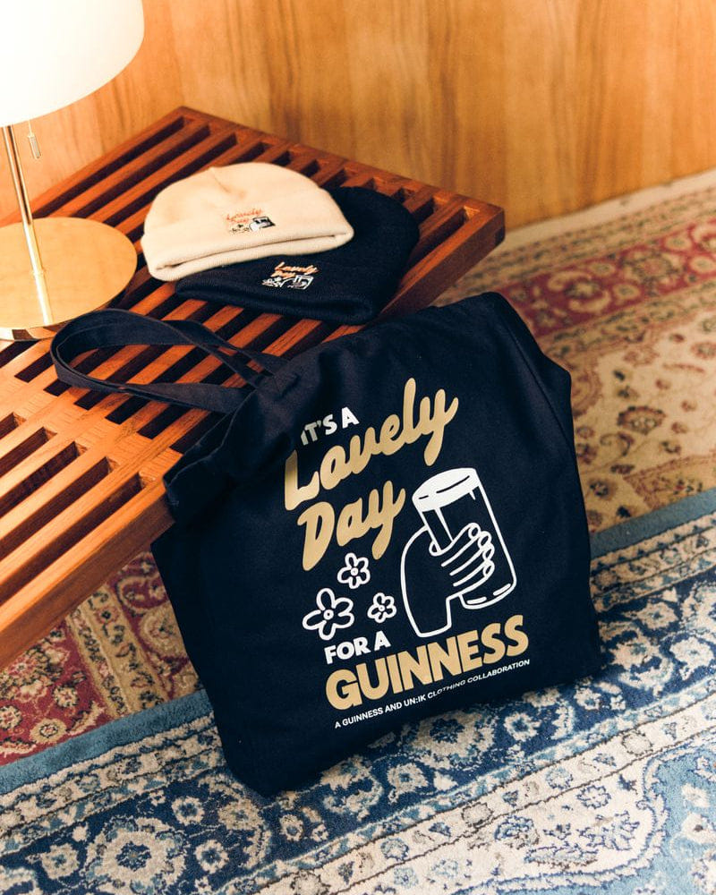 Guinness x UN:IK 'Cheers' Tote Bag - Black