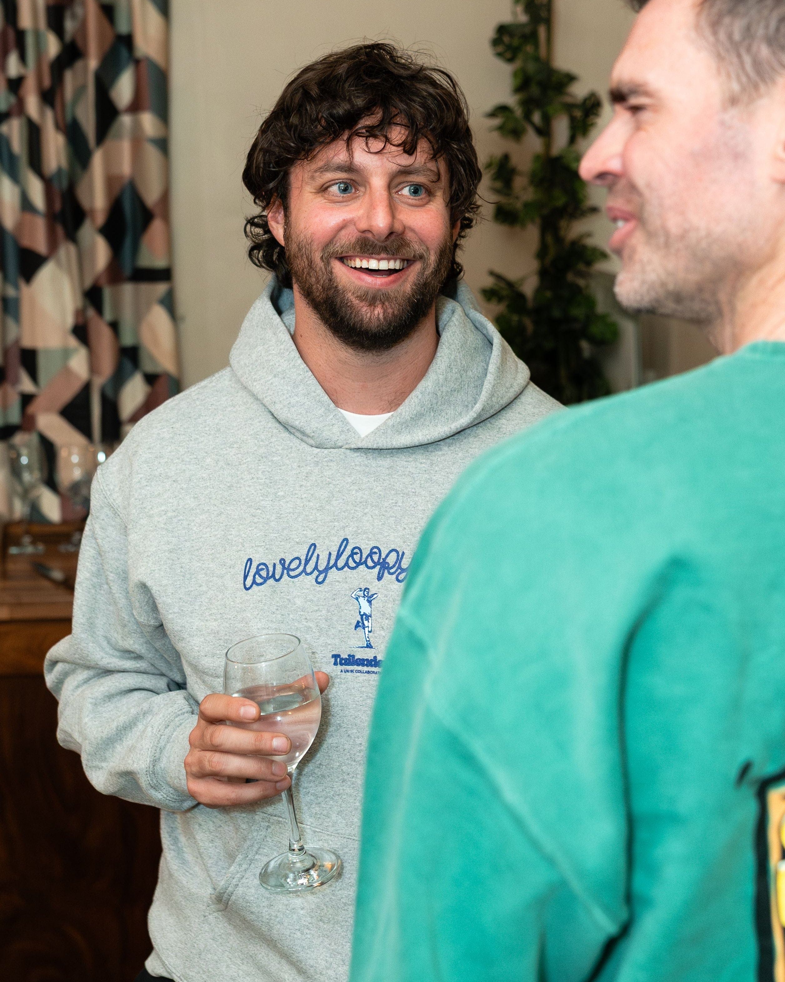 Tailenders 'Lovelyloopystuff' Hoodie - Grey
