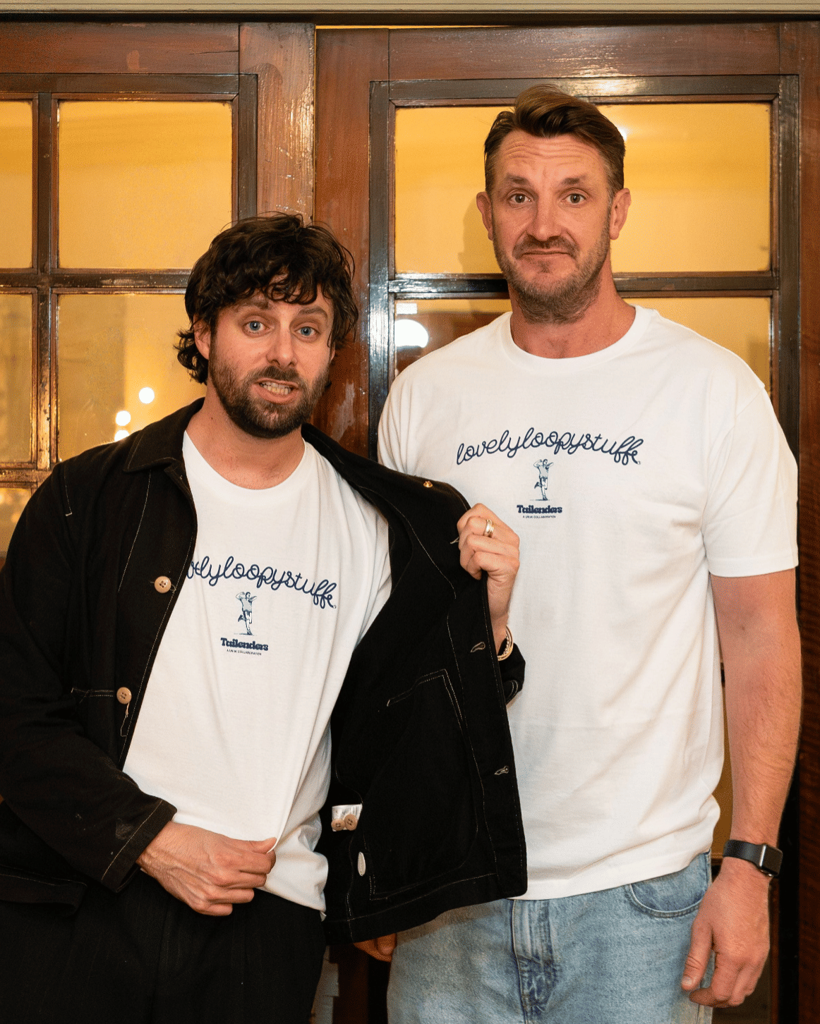 Tailenders 'Lovelyloopystuff' Tee - White