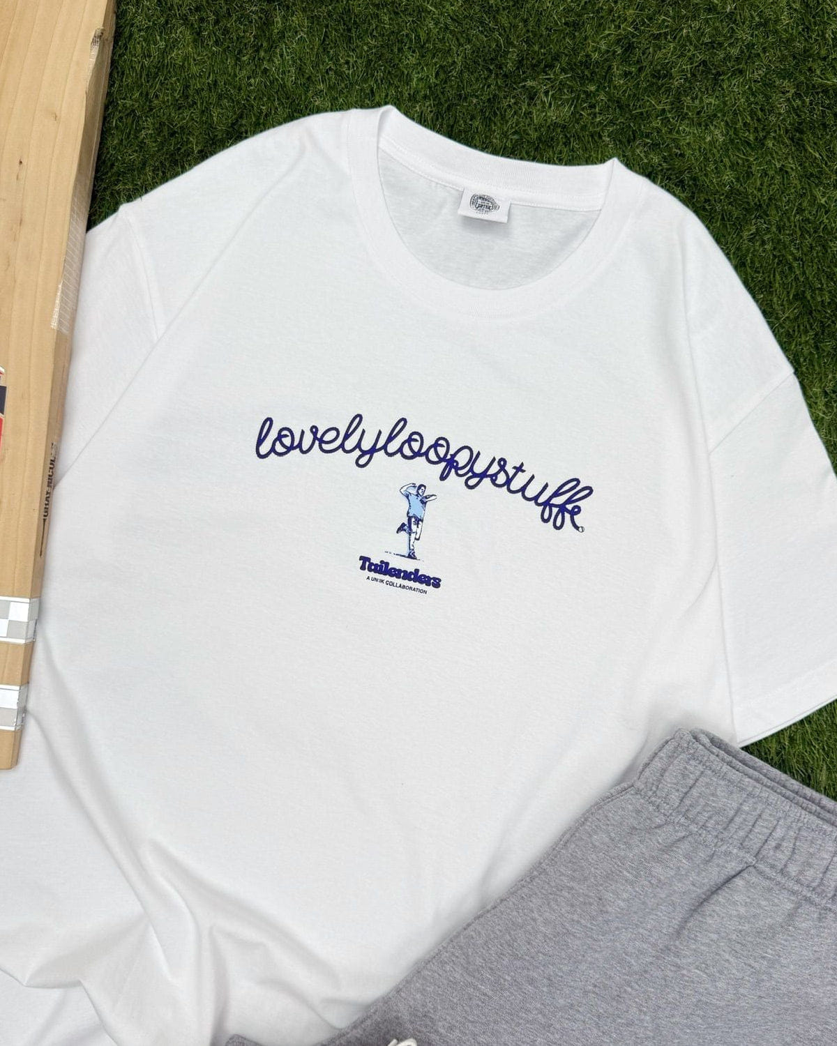 Tailenders 'Lovelyloopystuff' Tee - White