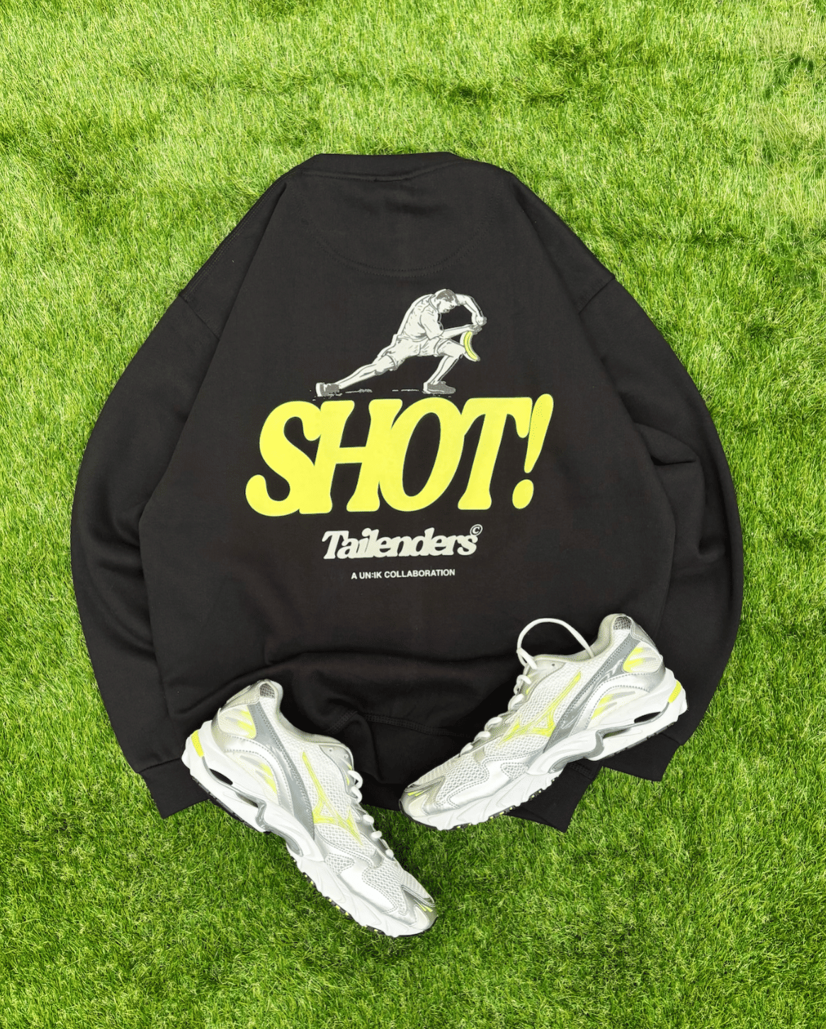 Tailenders 'Shot!' Sweater - Black