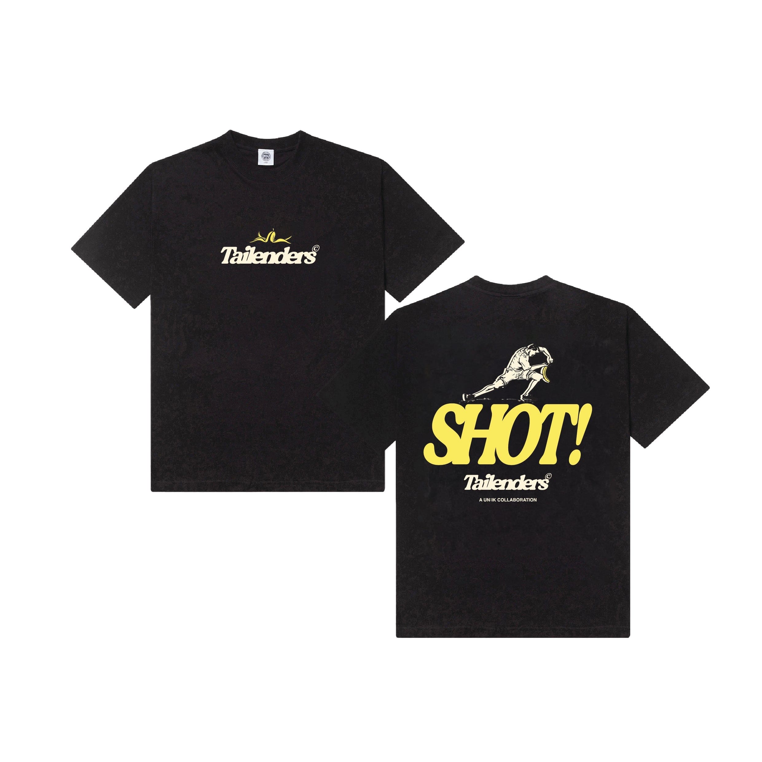 Tailenders 'Shot!' Tee - Black
