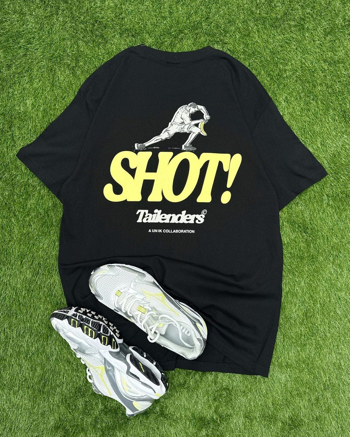 Tailenders 'Shot!' Tee - Black