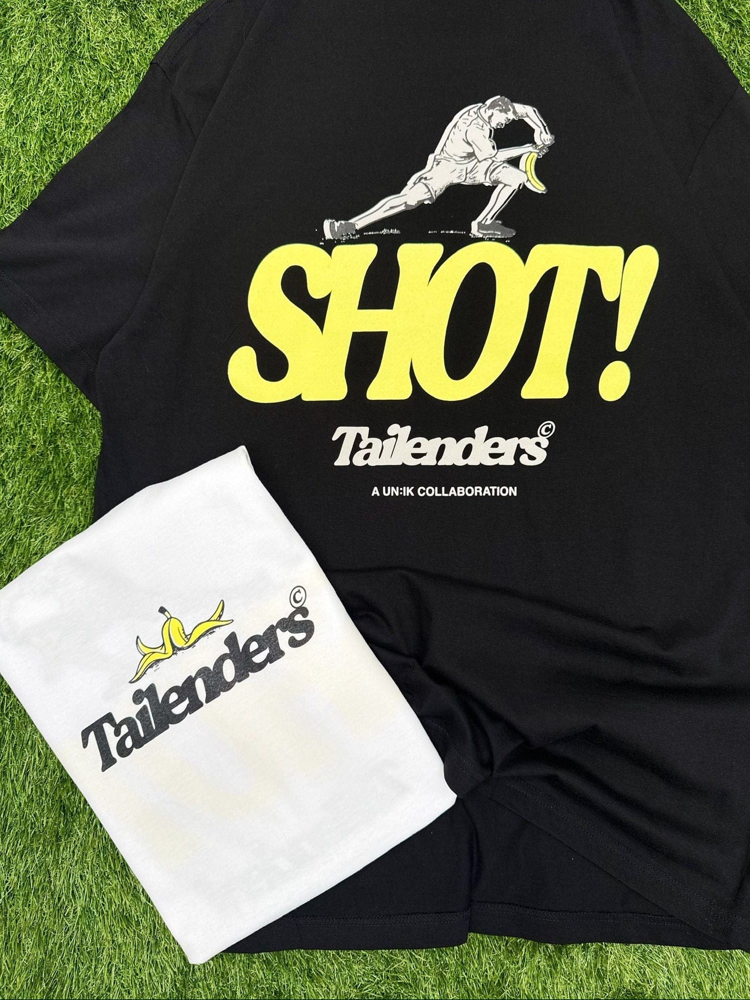 Tailenders 'Shot!' Tee - Black