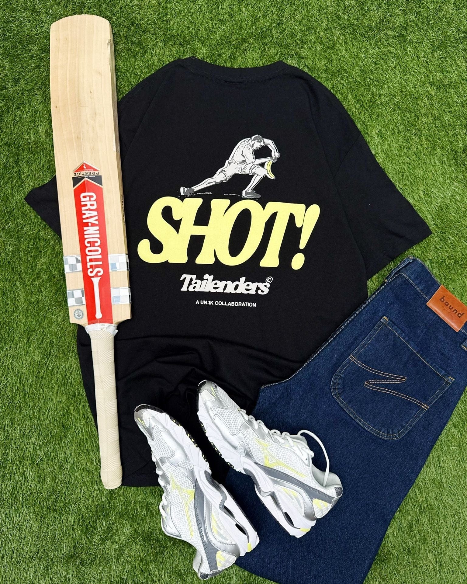Tailenders 'Shot!' Tee - Black