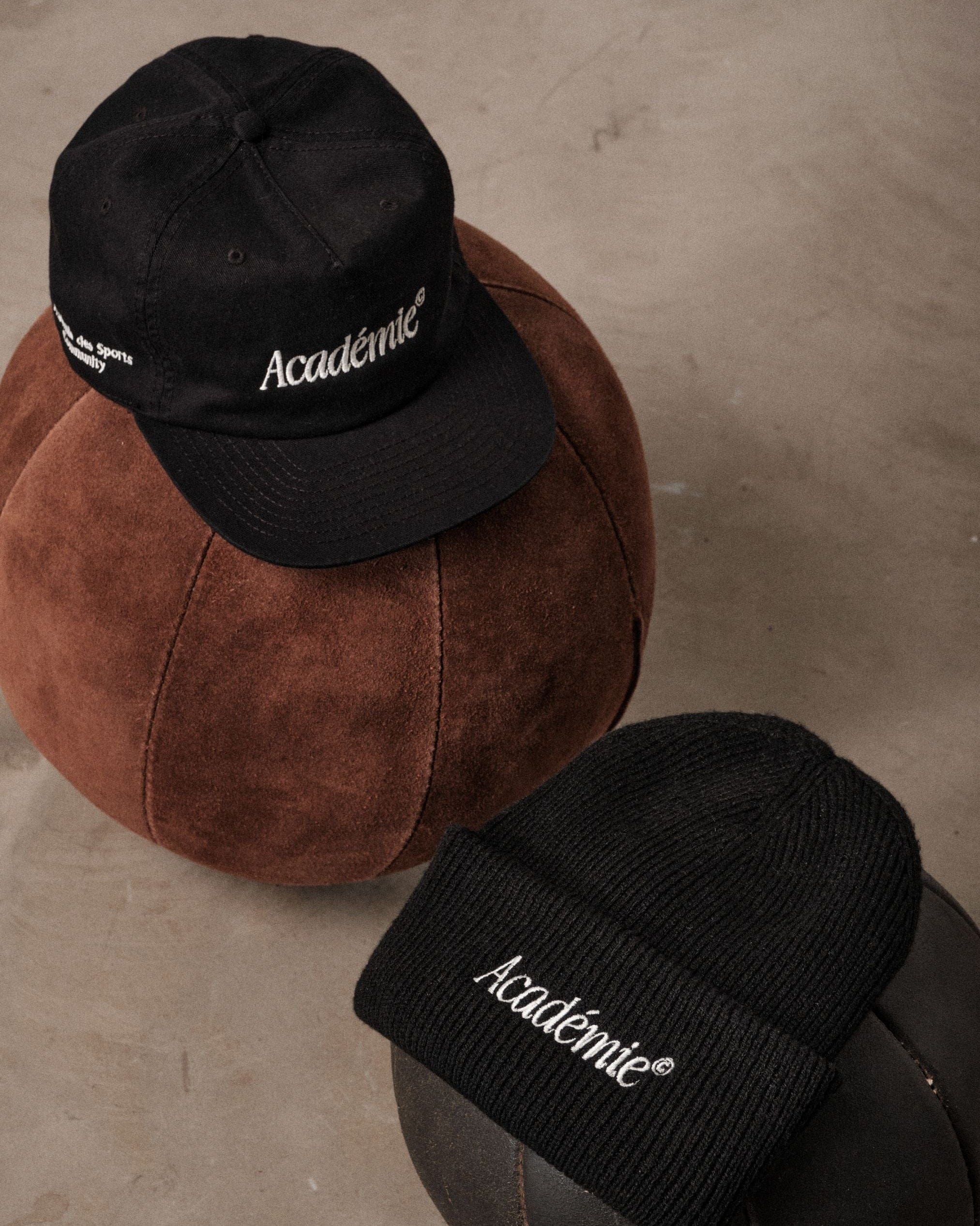 Vice 84 'Académie' Embroidered Cap - Black
