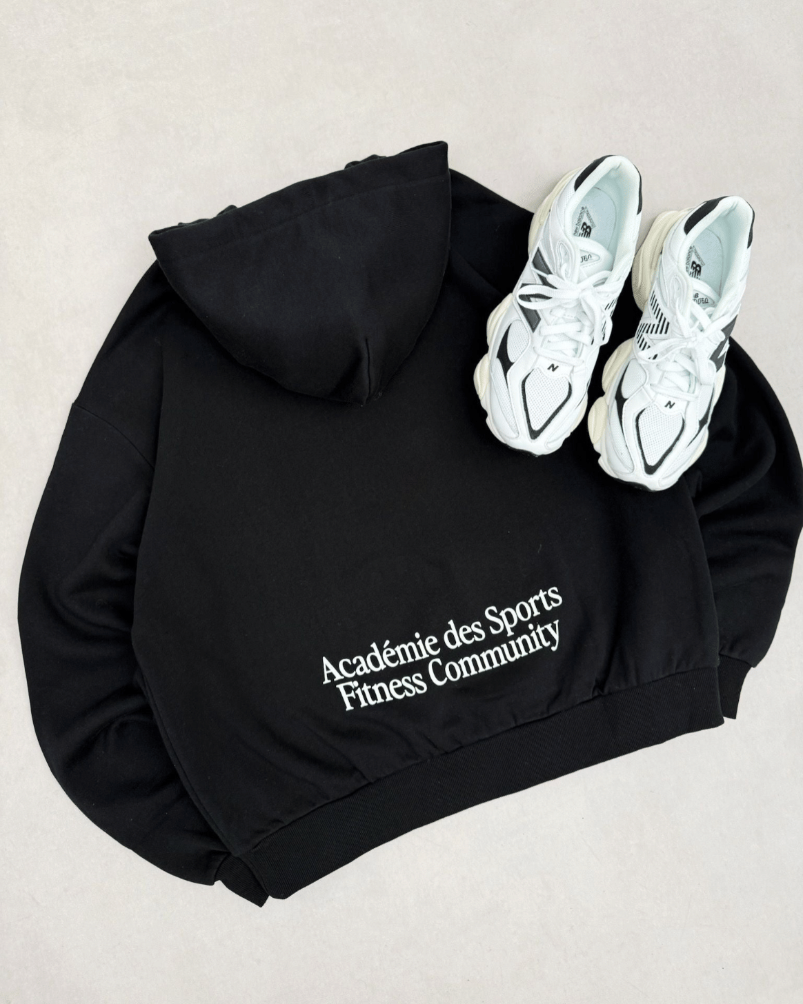 Vice 84 'Uniforme' Boxy Hoodie - Black