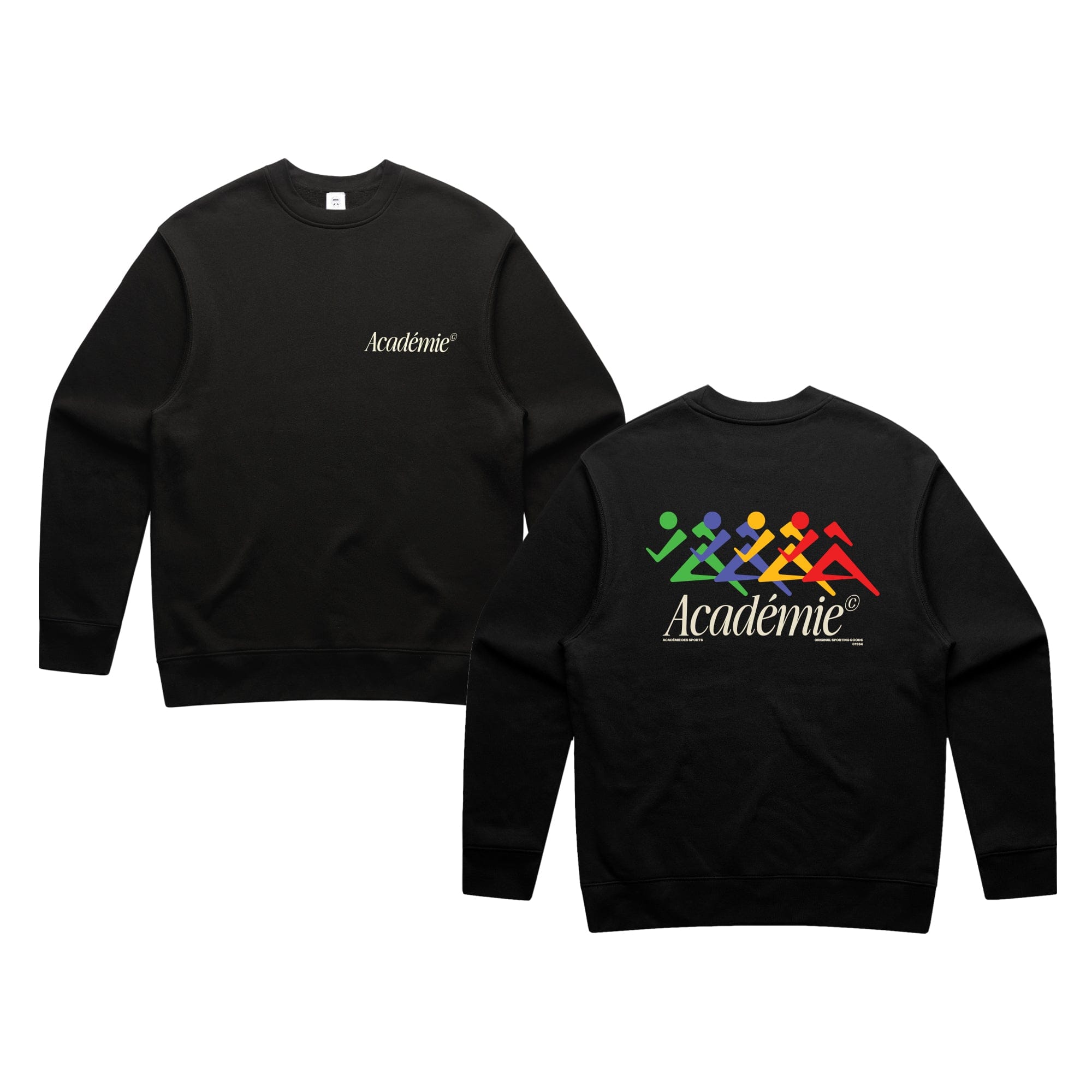 Vice 84 'Académie Runners' Sweater - Black