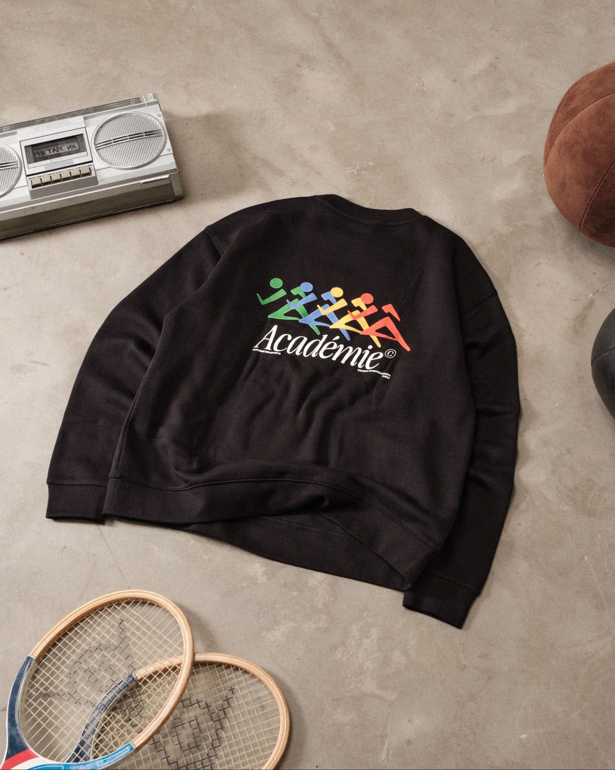 Vice 84 'Académie Runners' Sweater - Black