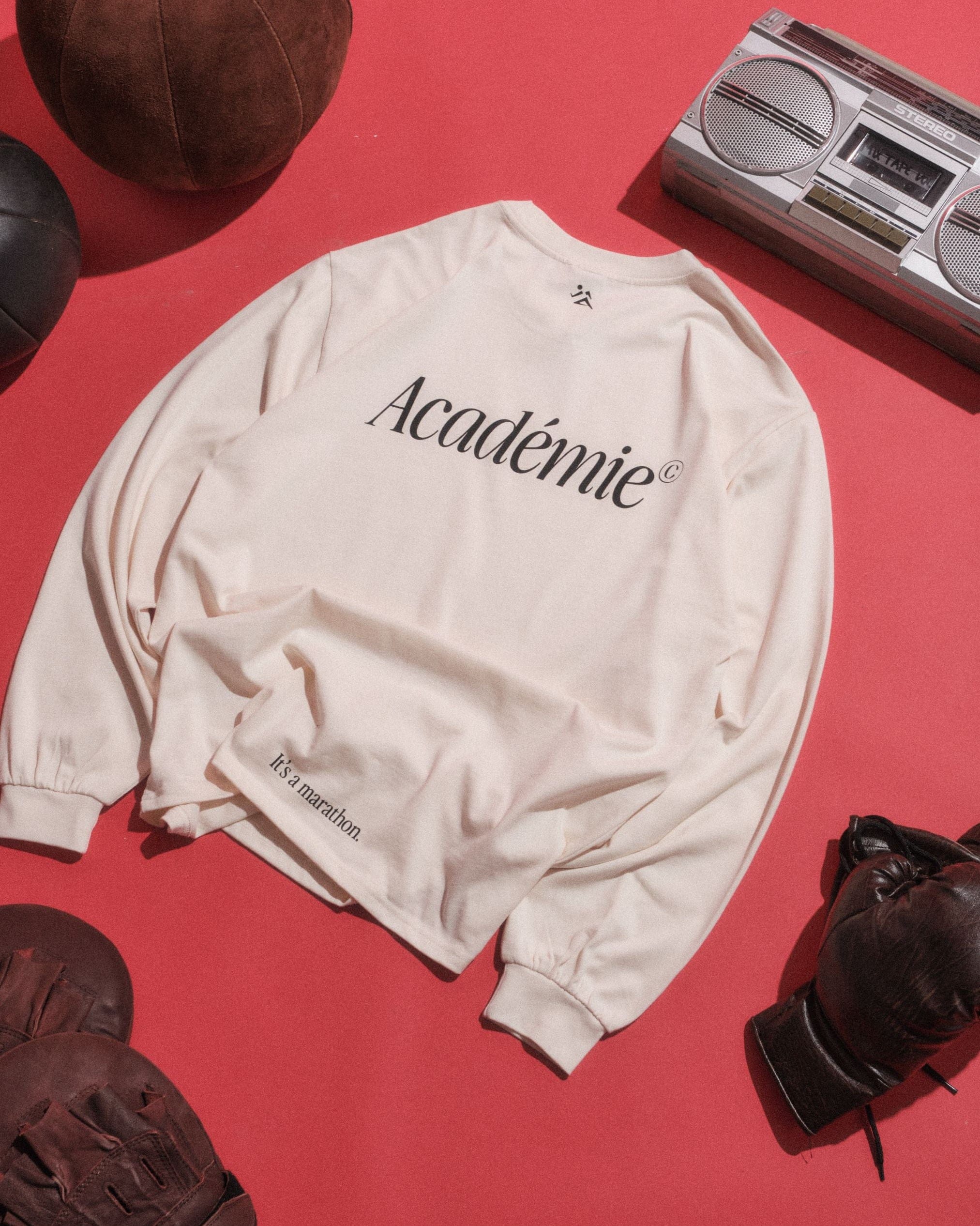 Vice 84 'Uniforme' Heavy Longsleeve Tee - Ecru