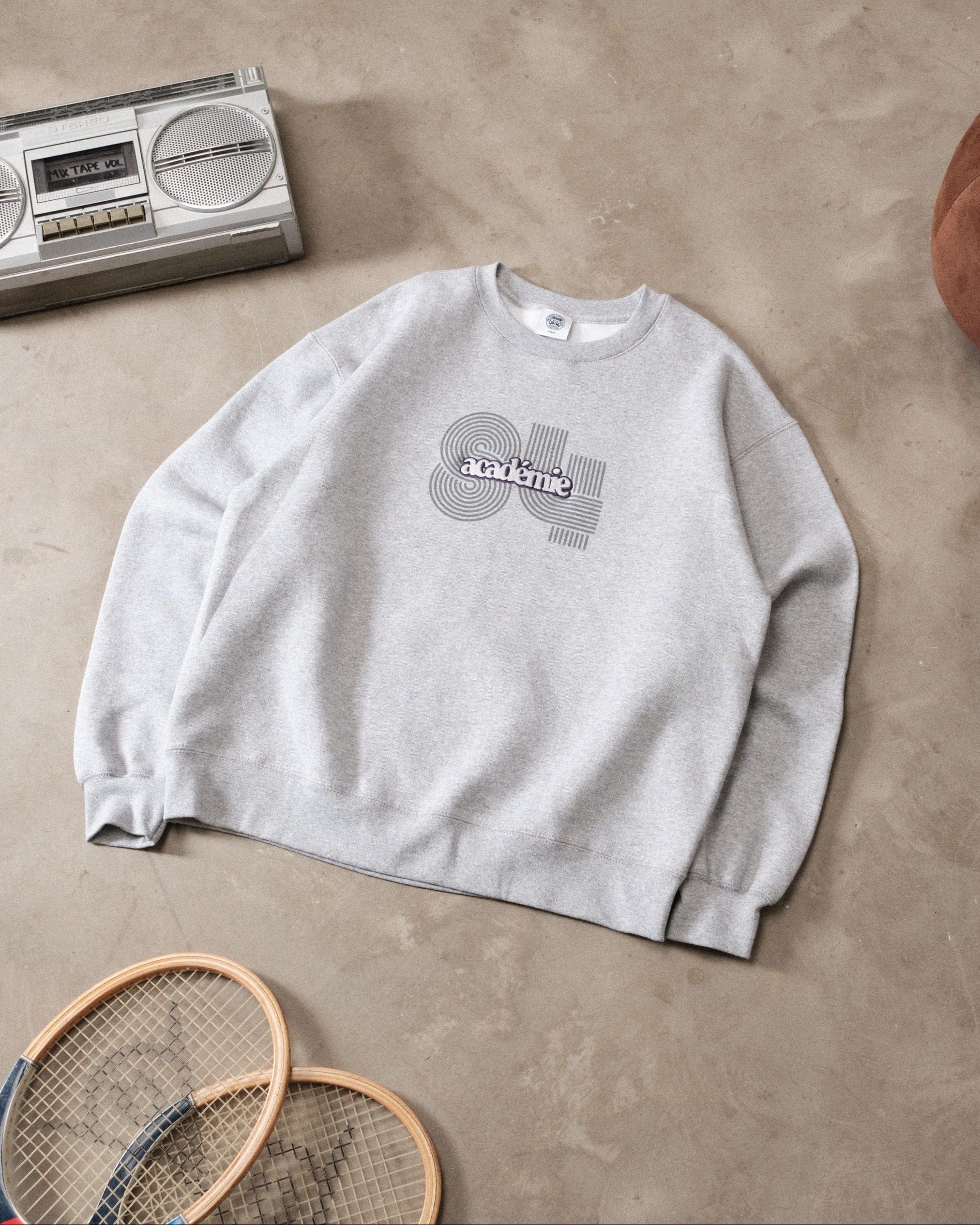 Vice 84 'Académie 84' Sweater - Grey