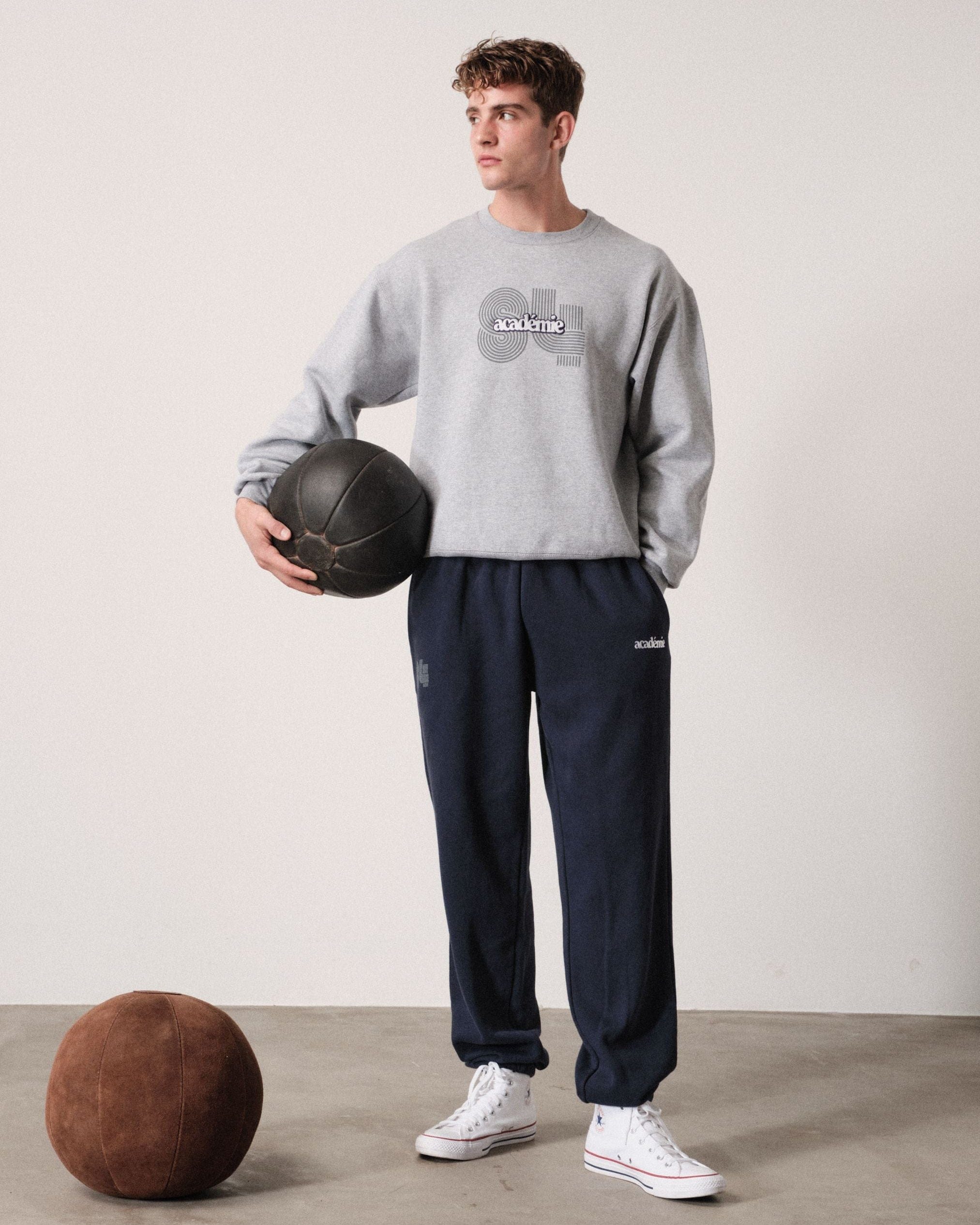 Vice 84 'Académie 84' Sweater - Grey