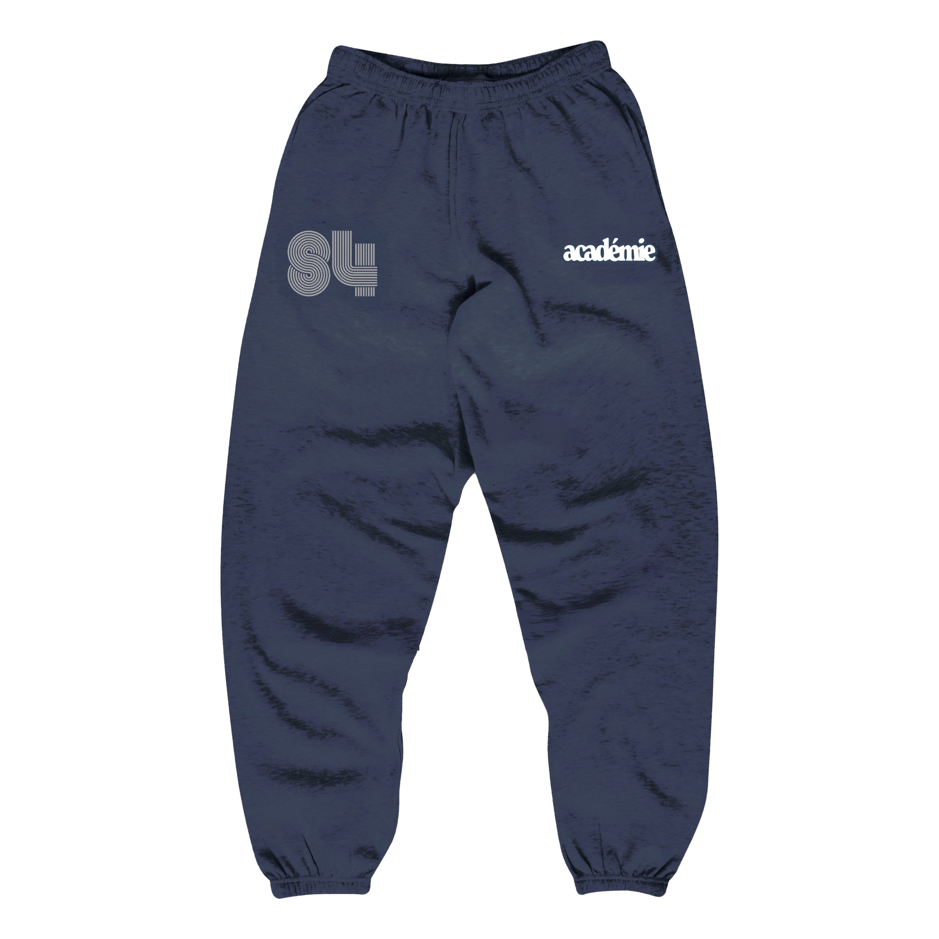 Vice 84 'Académie 84' Vintage Washed Joggers - Navy