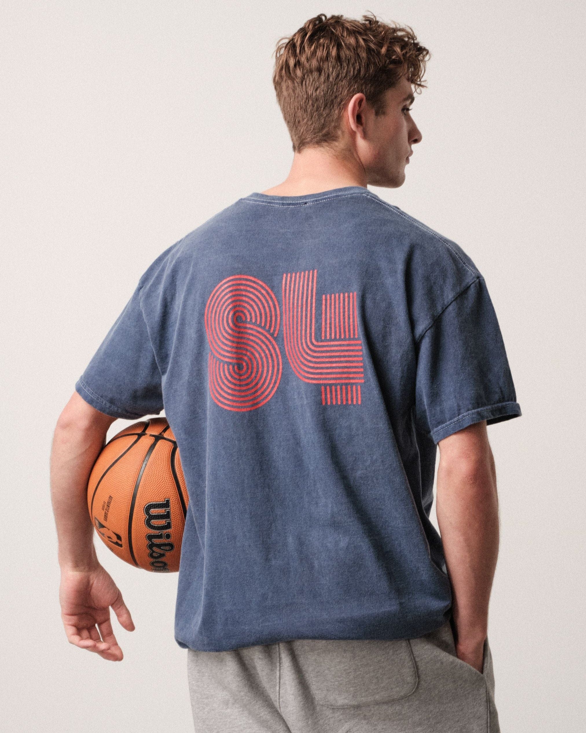 Vice 84 'Académie 84' Vintage Washed Tee - Deep Navy