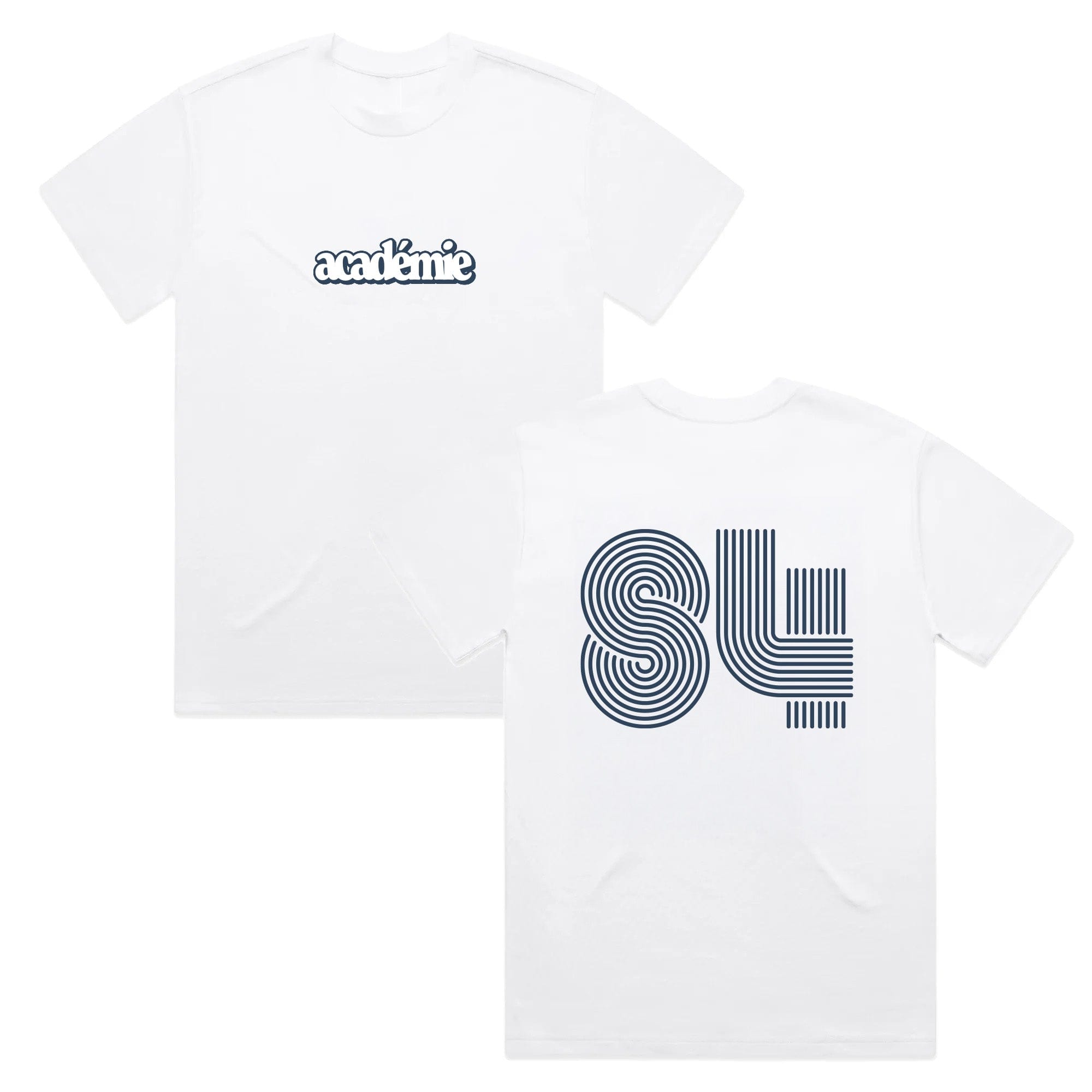 Vice 84 'Académie 84' Tee - White