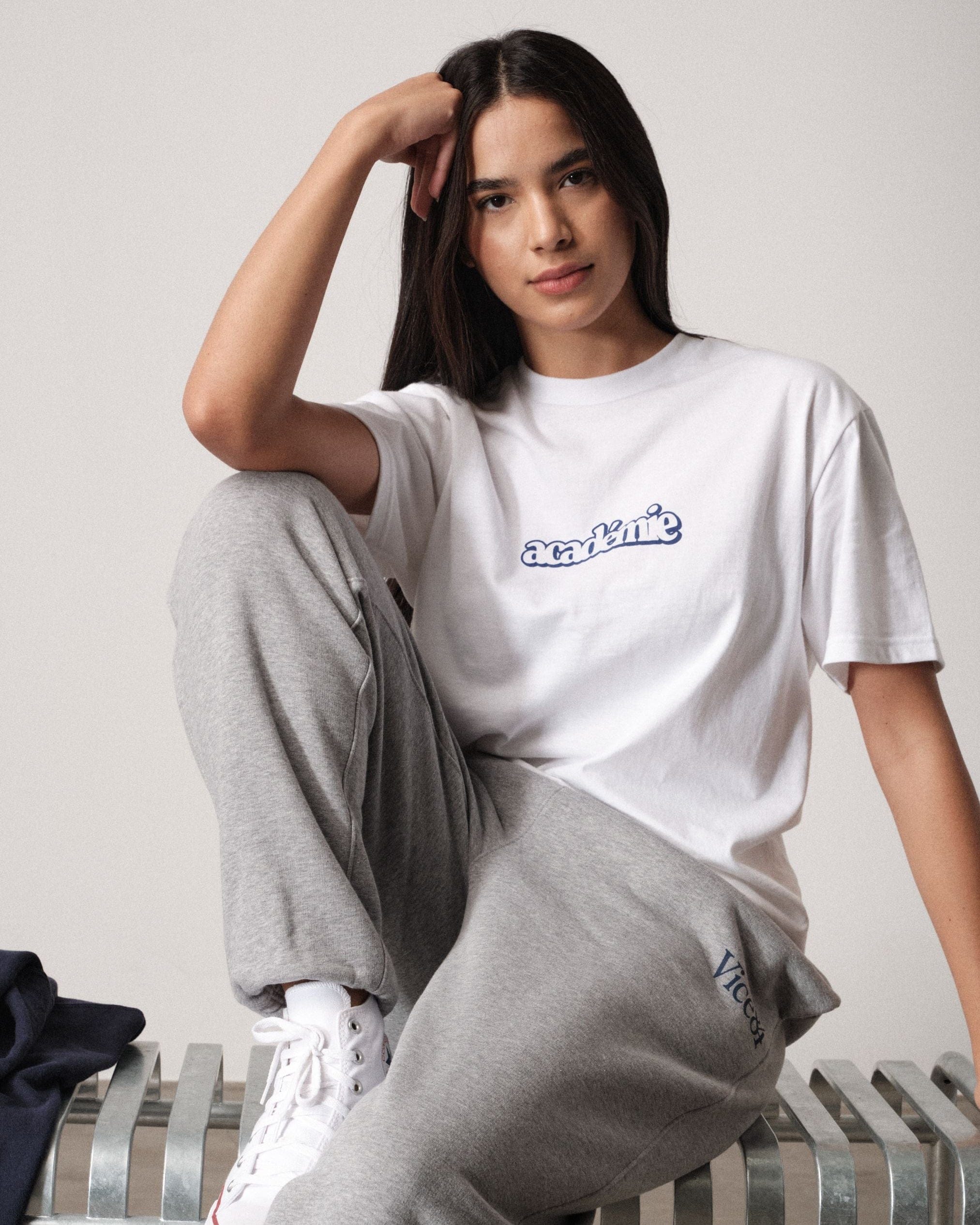 Vice 84 'Académie 84' Tee - White