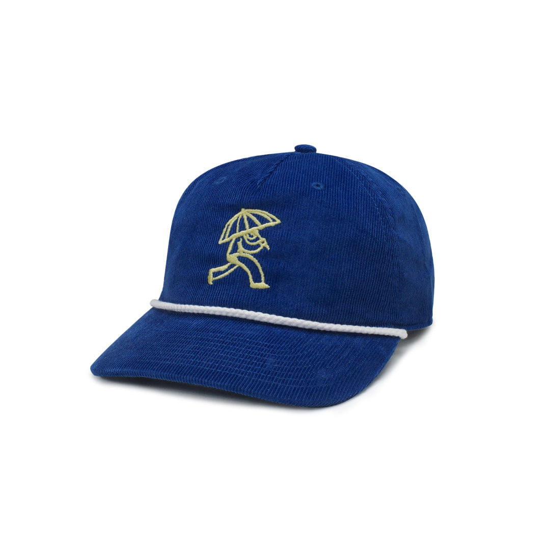 Rainy Heart x UN:IK Embroidered Cord Rope Cap - Royal Blue