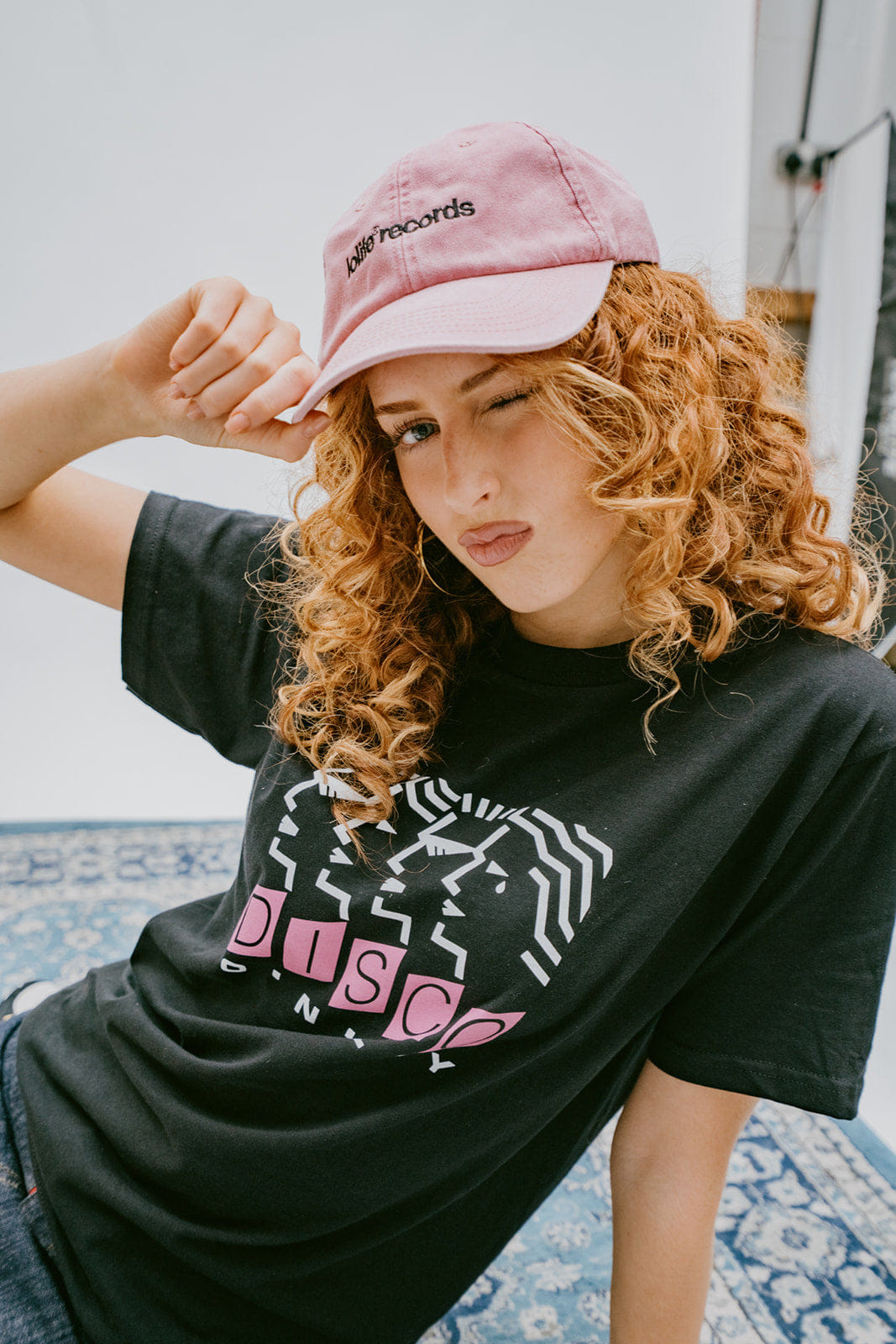 DISCO ONLY 'Dancing Heads' Tee - Black