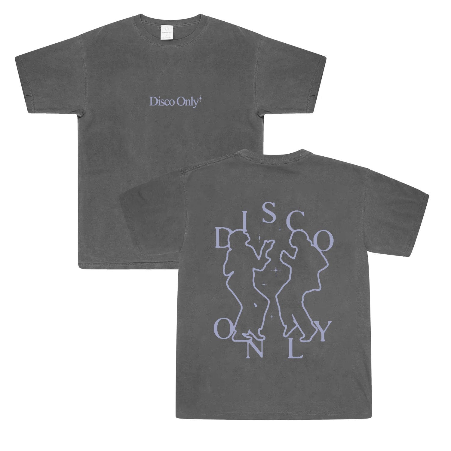 DISCO ONLY 'Dancing Together' Vintage Washed Tee - Black