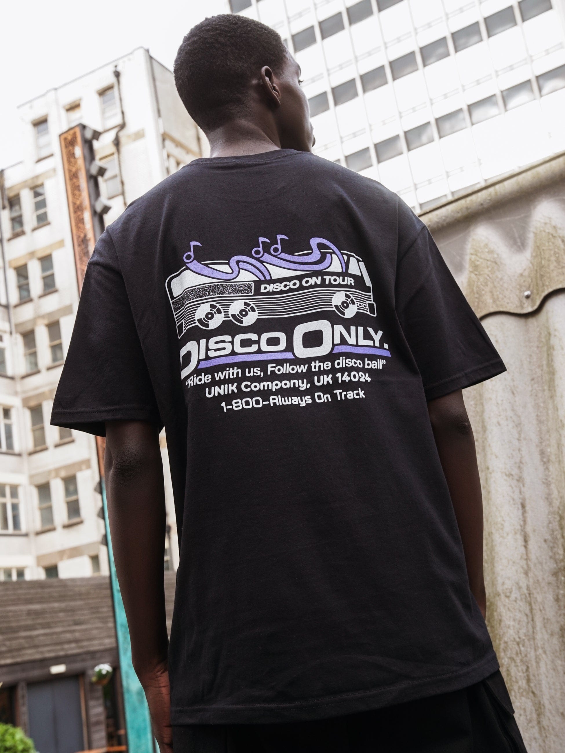 DISCO ONLY 'On Tour' Tee - Black