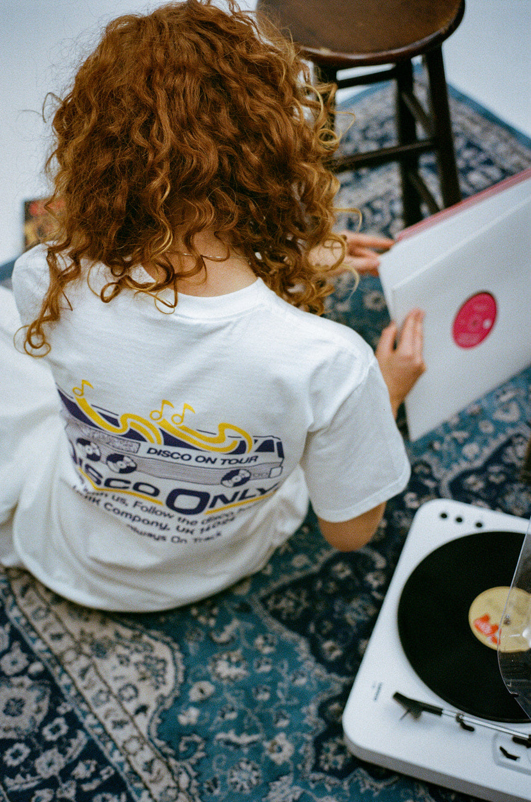DISCO ONLY 'On Tour' Tee - White