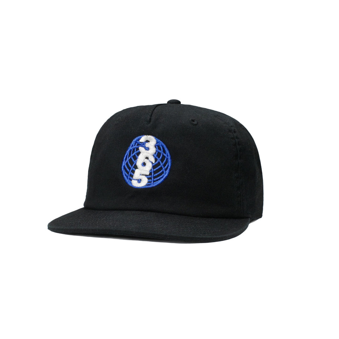 HAVE A GD TRIP 'Worldwide' Embroidered Cap - Black