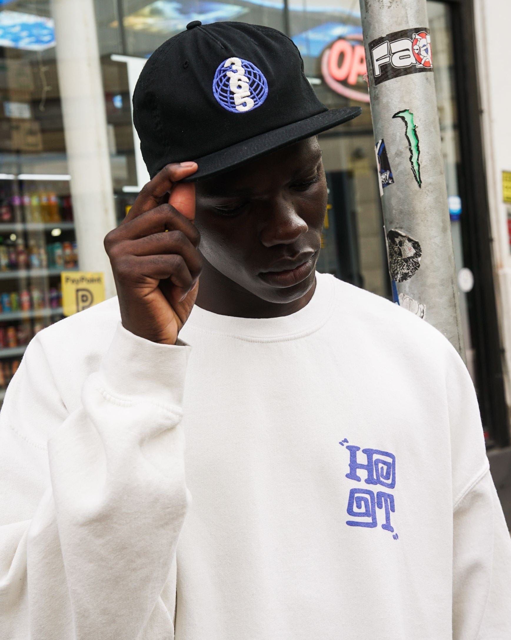 HAVE A GD TRIP 'Worldwide' Embroidered Cap - Black