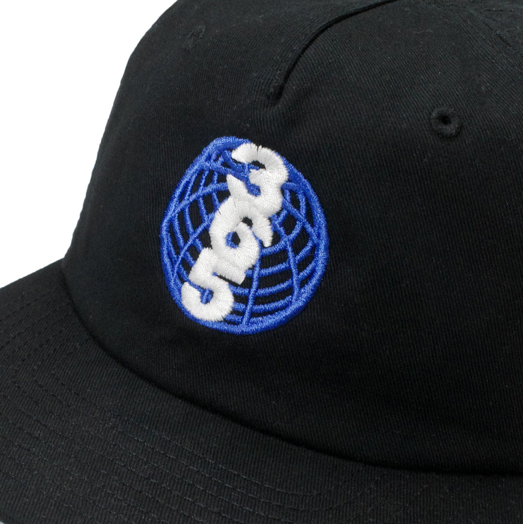 HAVE A GD TRIP 'Worldwide' Embroidered Cap - Black