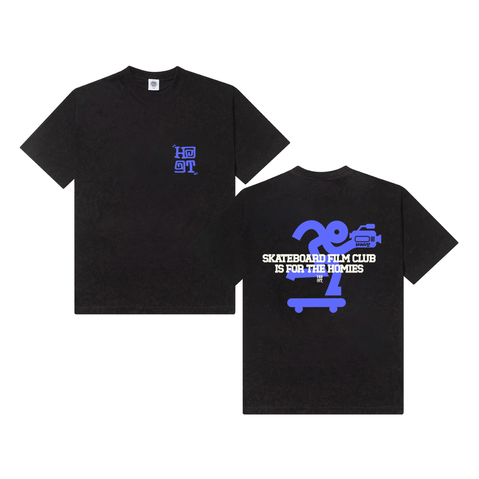 HAVE A GD TRIP 'Skateboard Film' Tee - Black