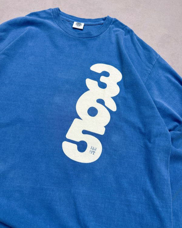 HAVE A GD TRIP '365' Vintage Washed Longsleeve Tee - Blue