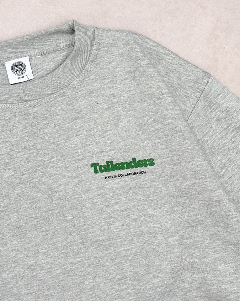 Tailenders 'Wait There!' Sweater - Grey