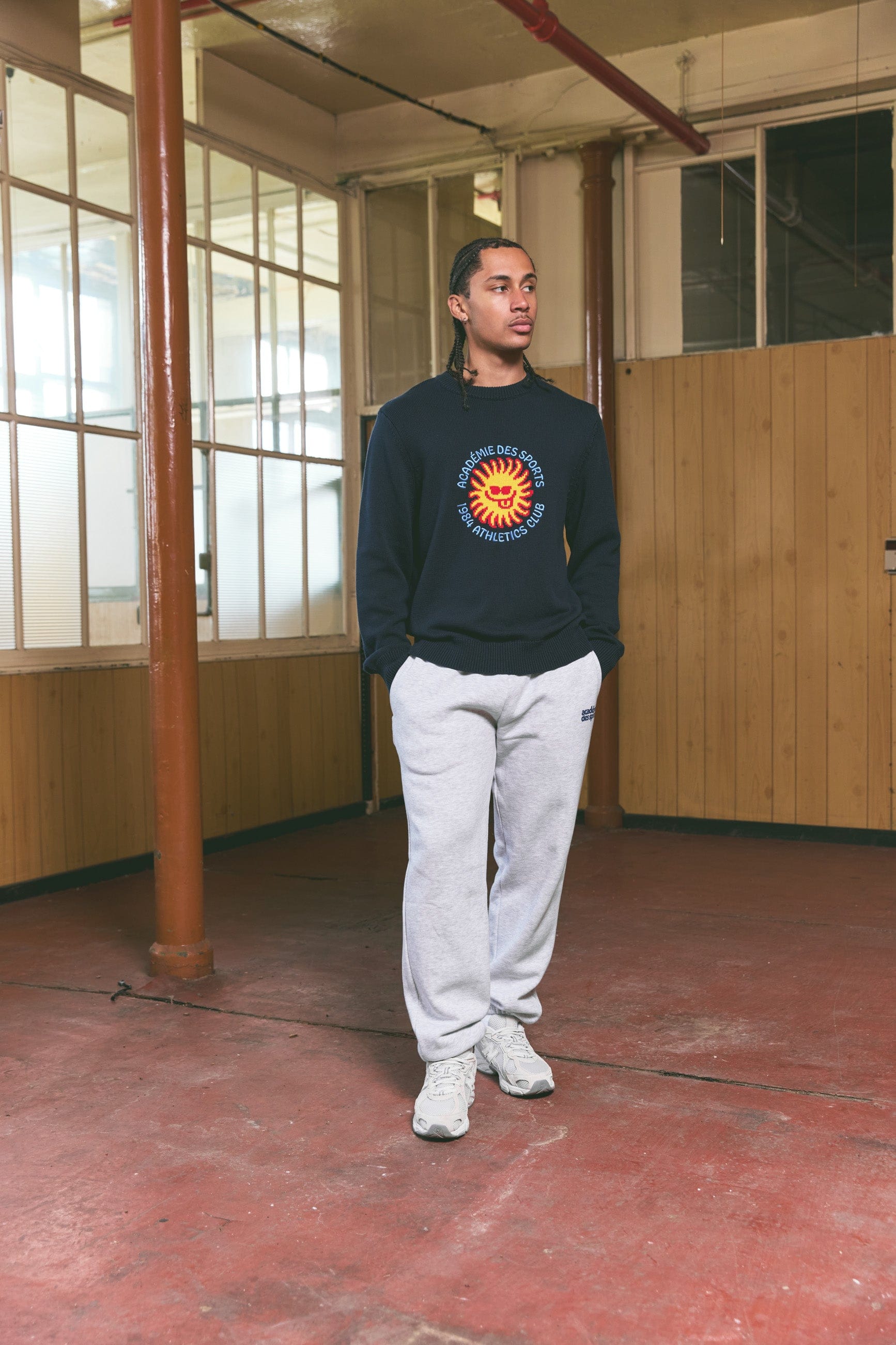 Vice 84 'Sunny Club' Knit Sweater - Navy