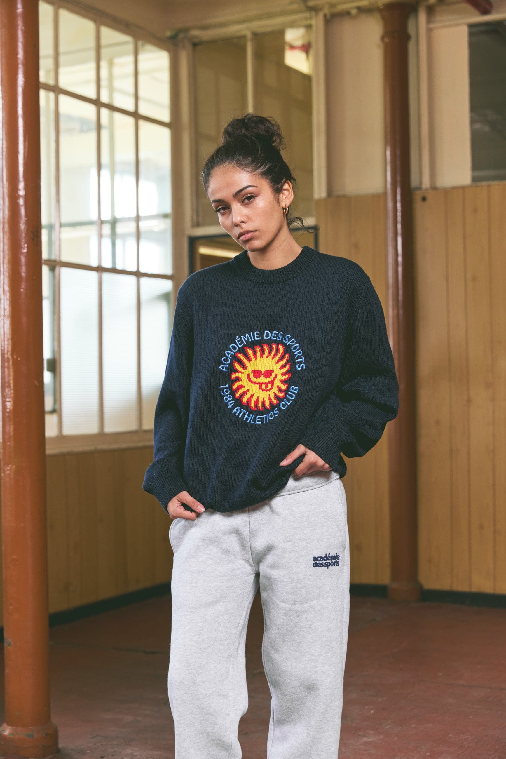 Vice 84 'Sunny Club' Knit Sweater - Navy