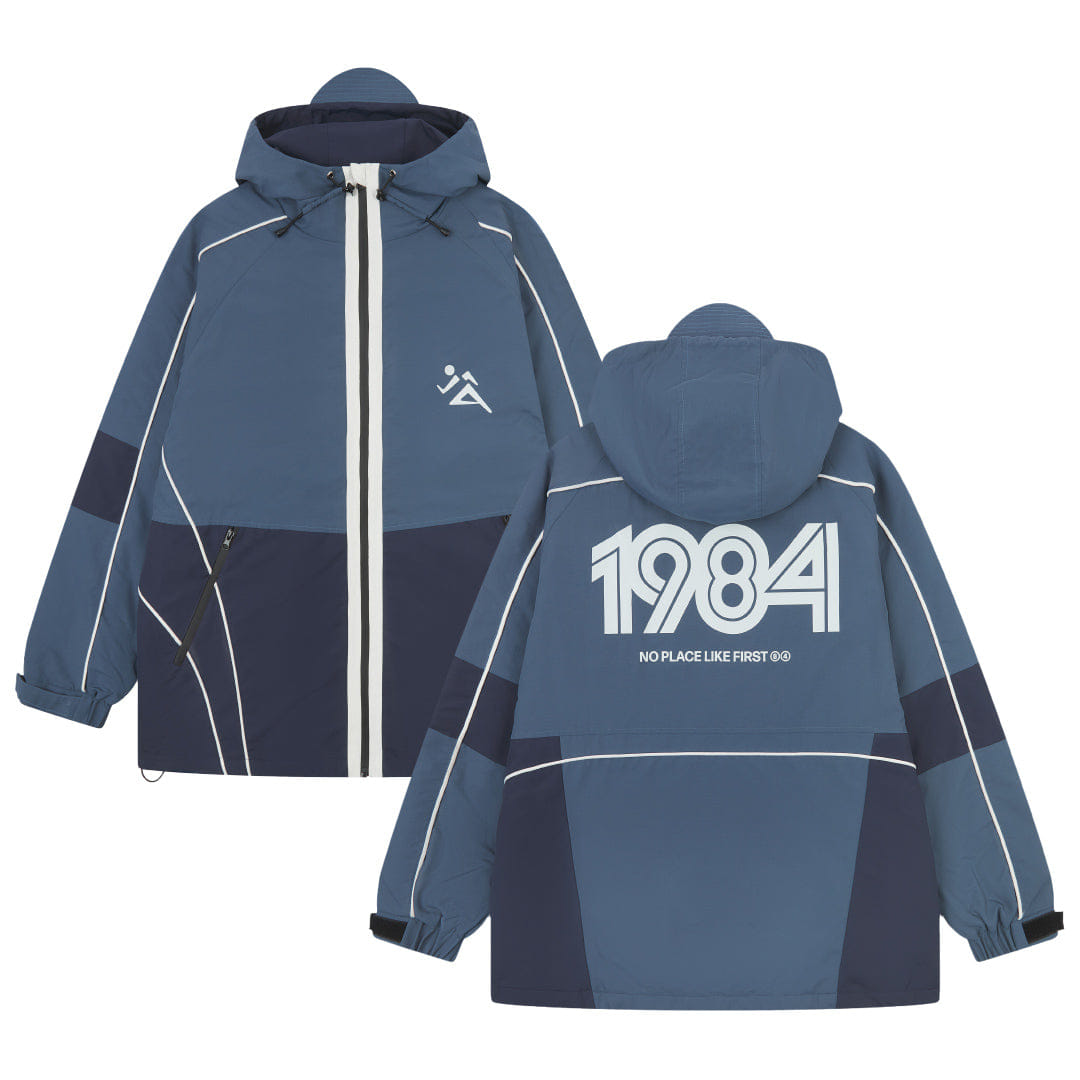 Vice 84 'Track Club' Jacket - Dark Blue