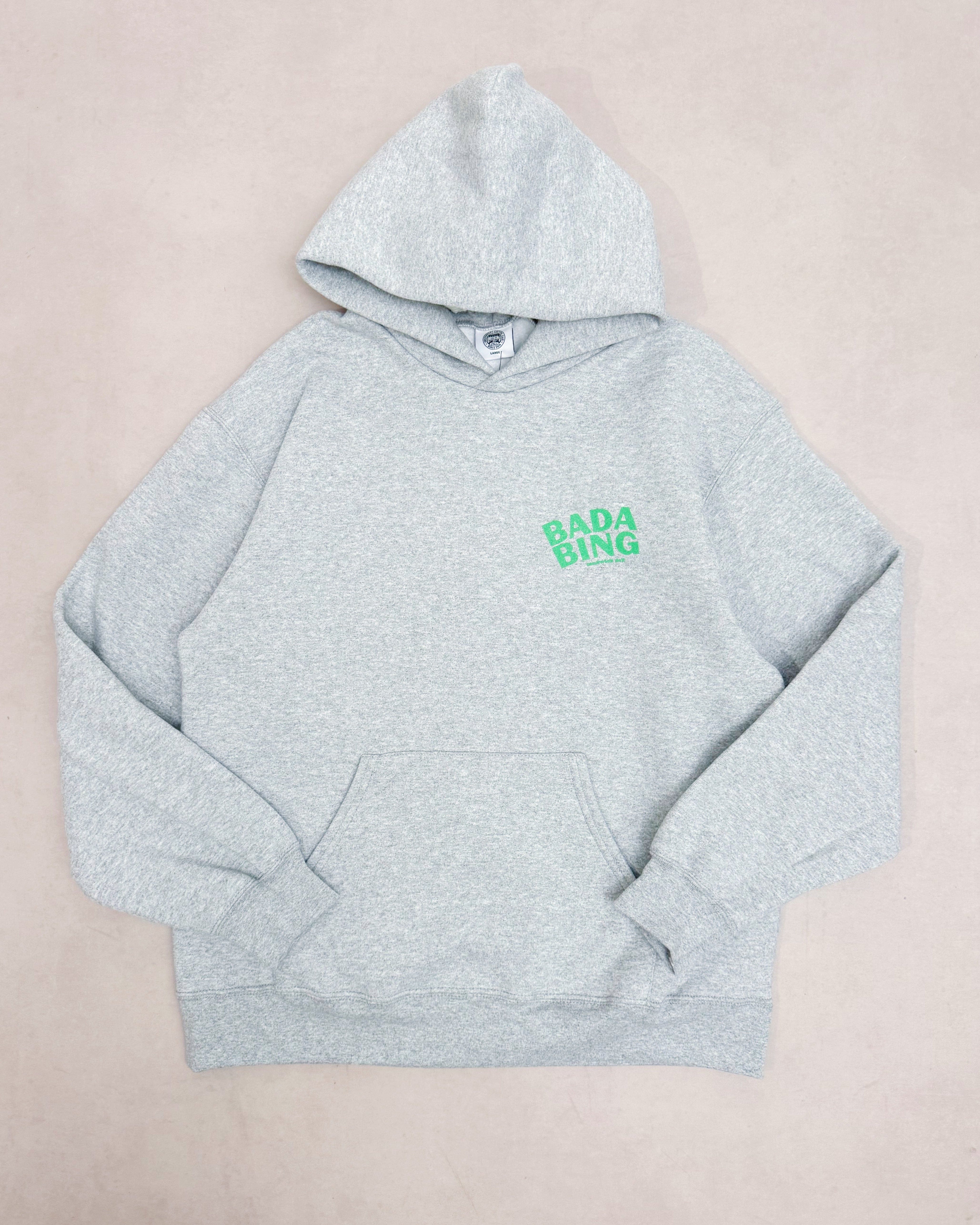 Bada Bing X UN:IK 'Fresh Hoagie' Hoodie - Grey
