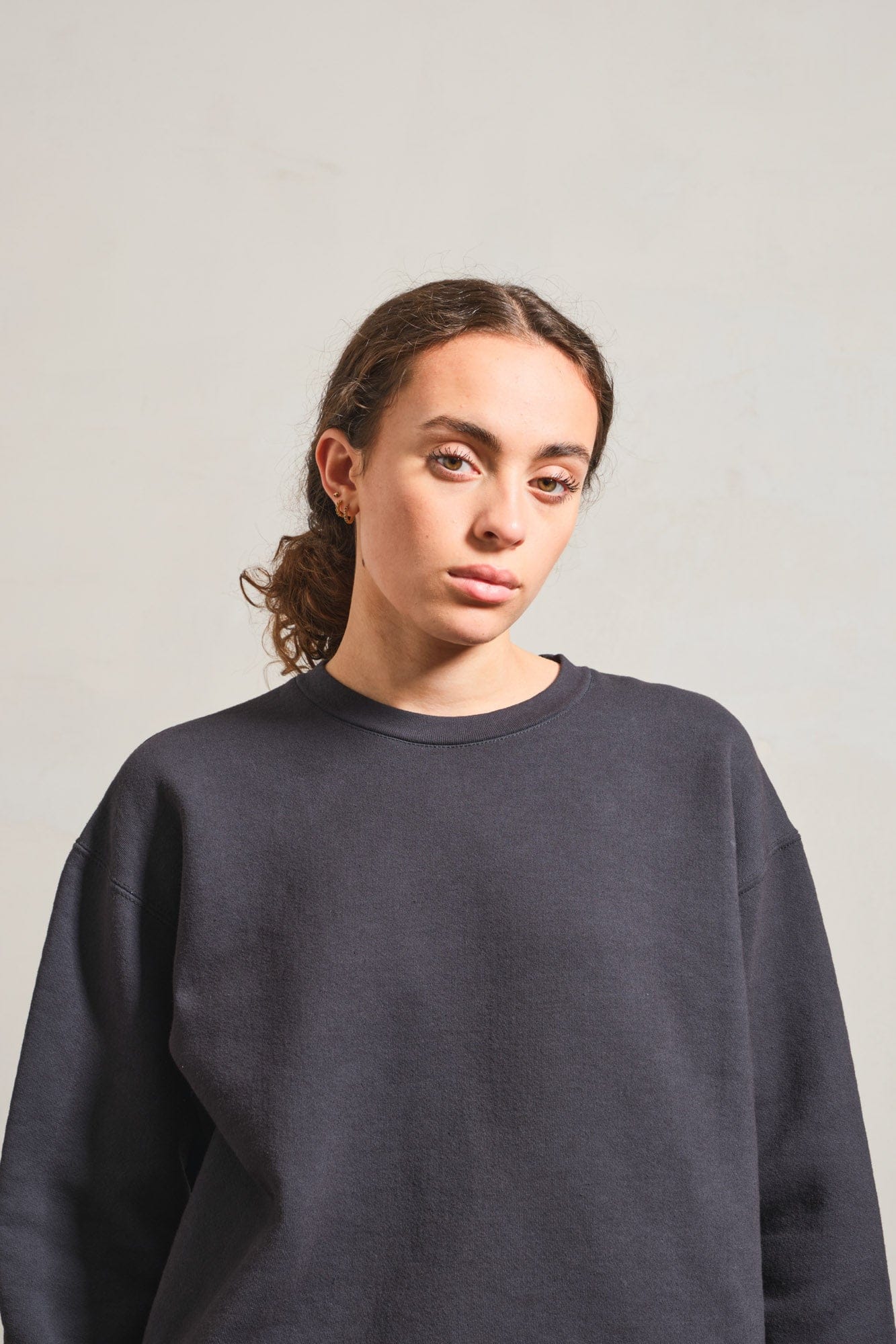 UN:IK Essentials Essentials Vintage Washed Sweater - Black