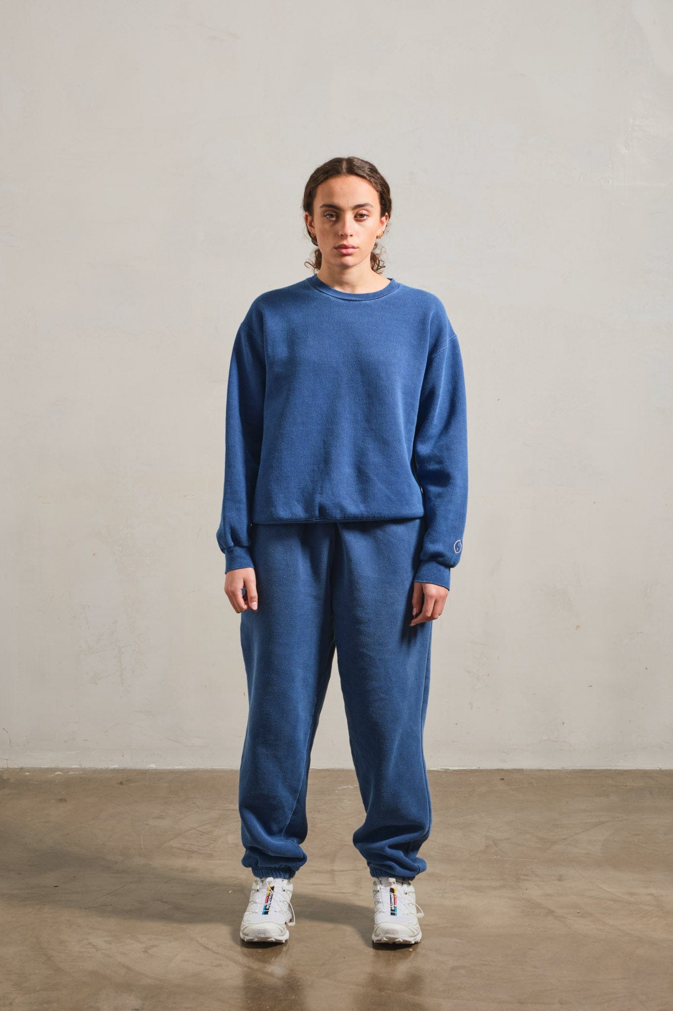 UN:IK Essentials Essentials Vintage Washed Sweater - Navy