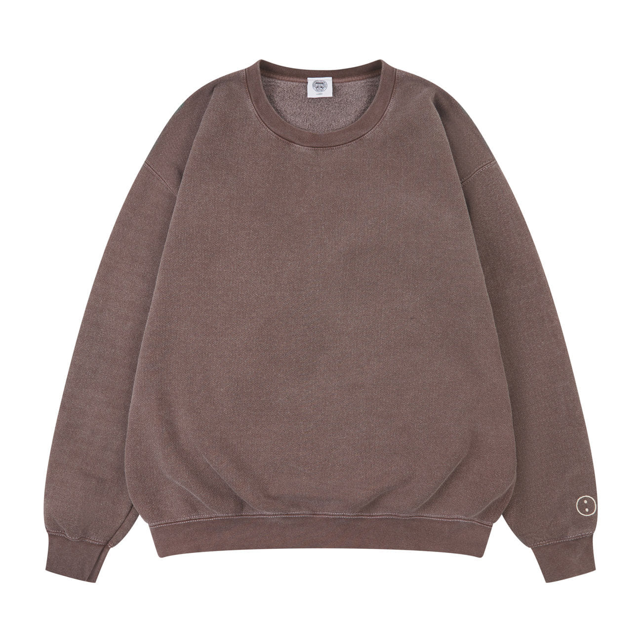 UN:IK Essentials Essentials Vintage Washed Sweater - Cocoa