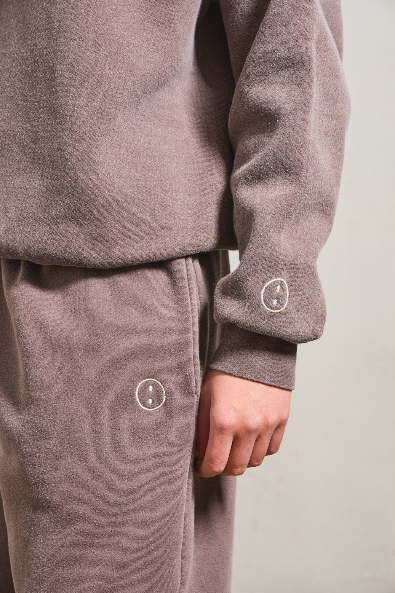 UN:IK Essentials Essentials Vintage Washed Sweater - Cocoa