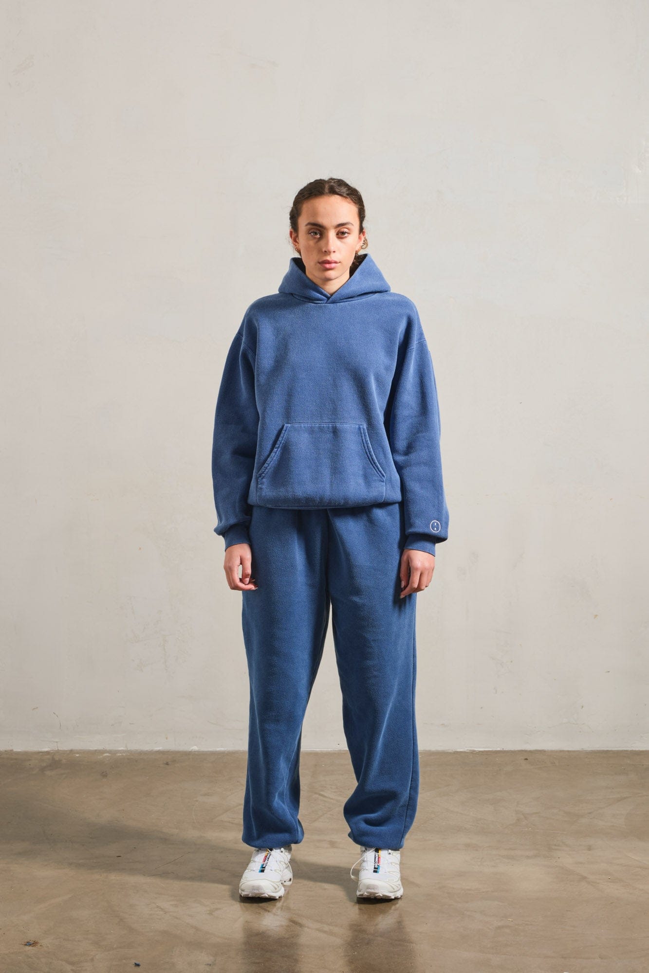 UN:IK Essentials Essentials Vintage Washed Hoodie - Navy