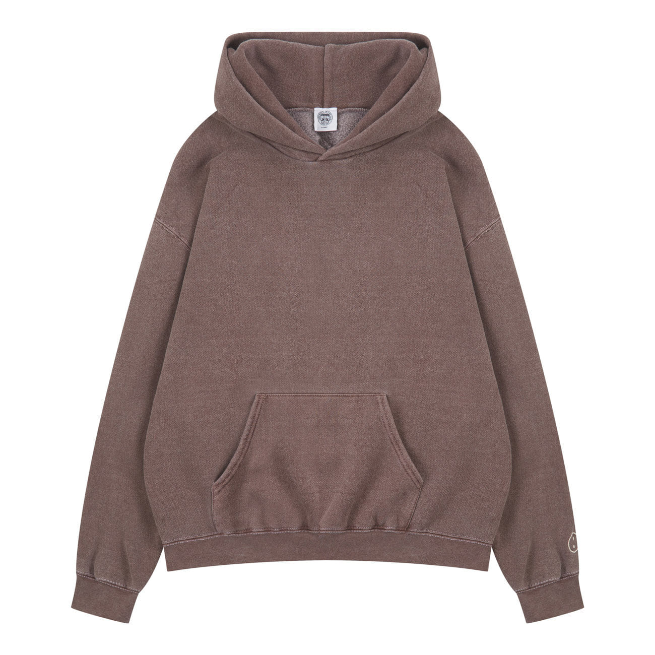 UN:IK Essentials Essentials Vintage Washed Hoodie - Cocoa